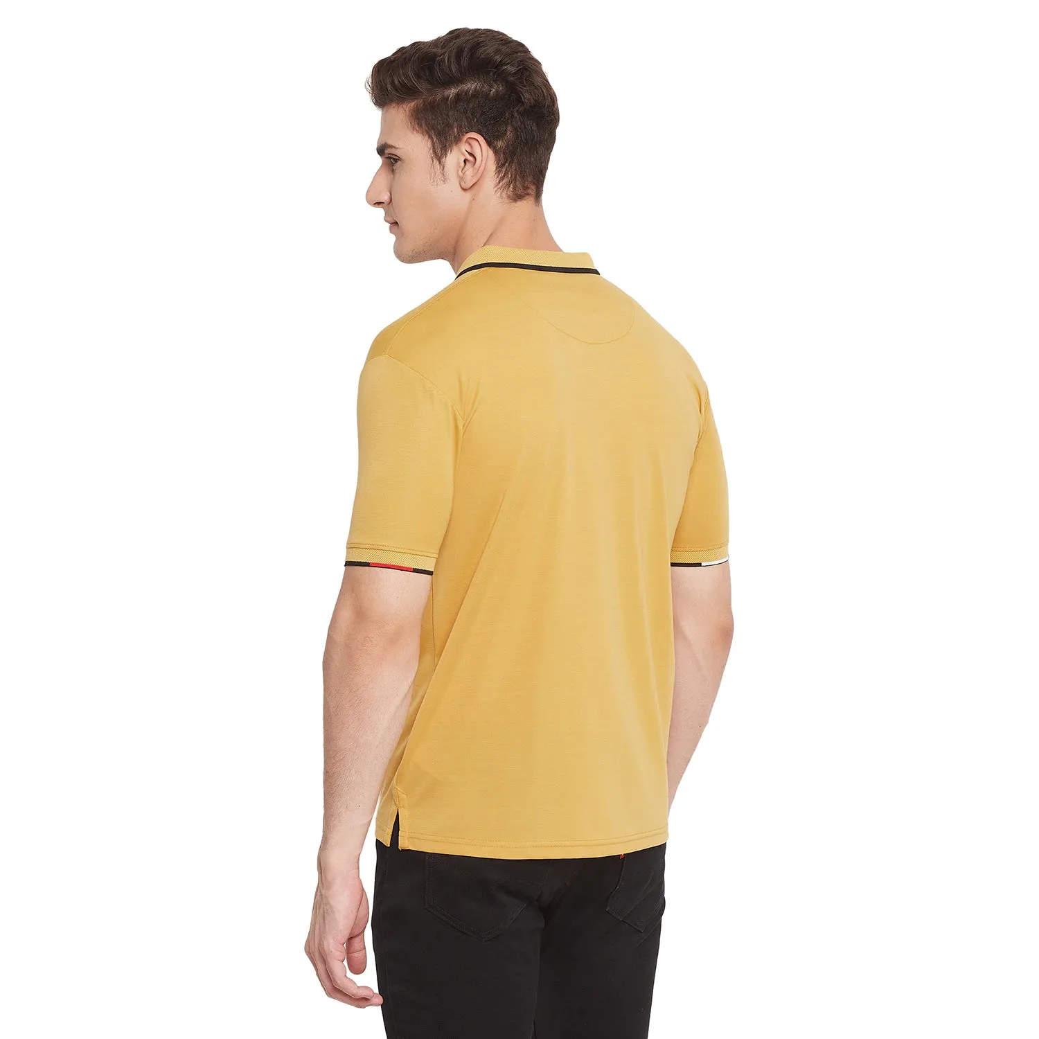 Duke Stardust Men Half Sleeve Cotton T-shirt (LF5354)