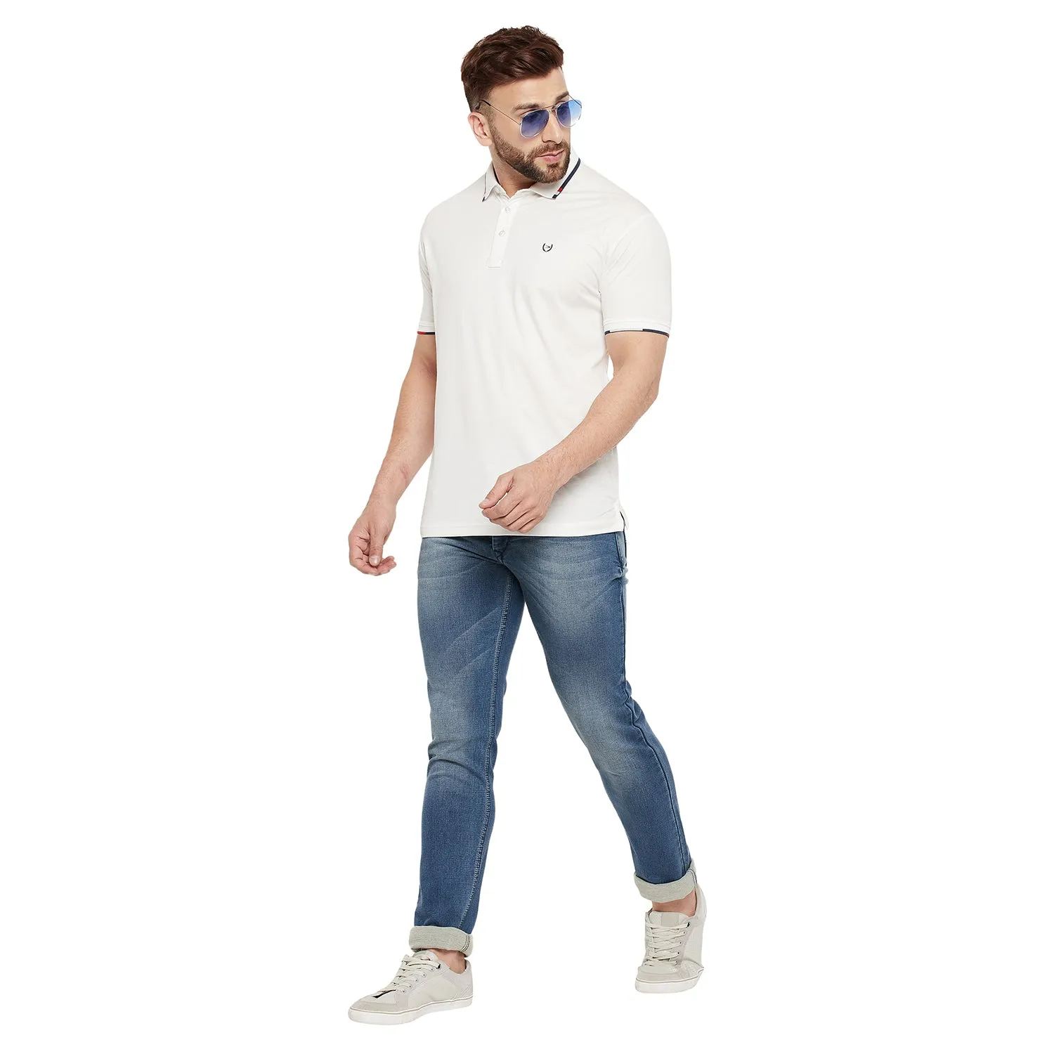 Duke Stardust Men Half Sleeve Cotton T-shirt (LF5354)