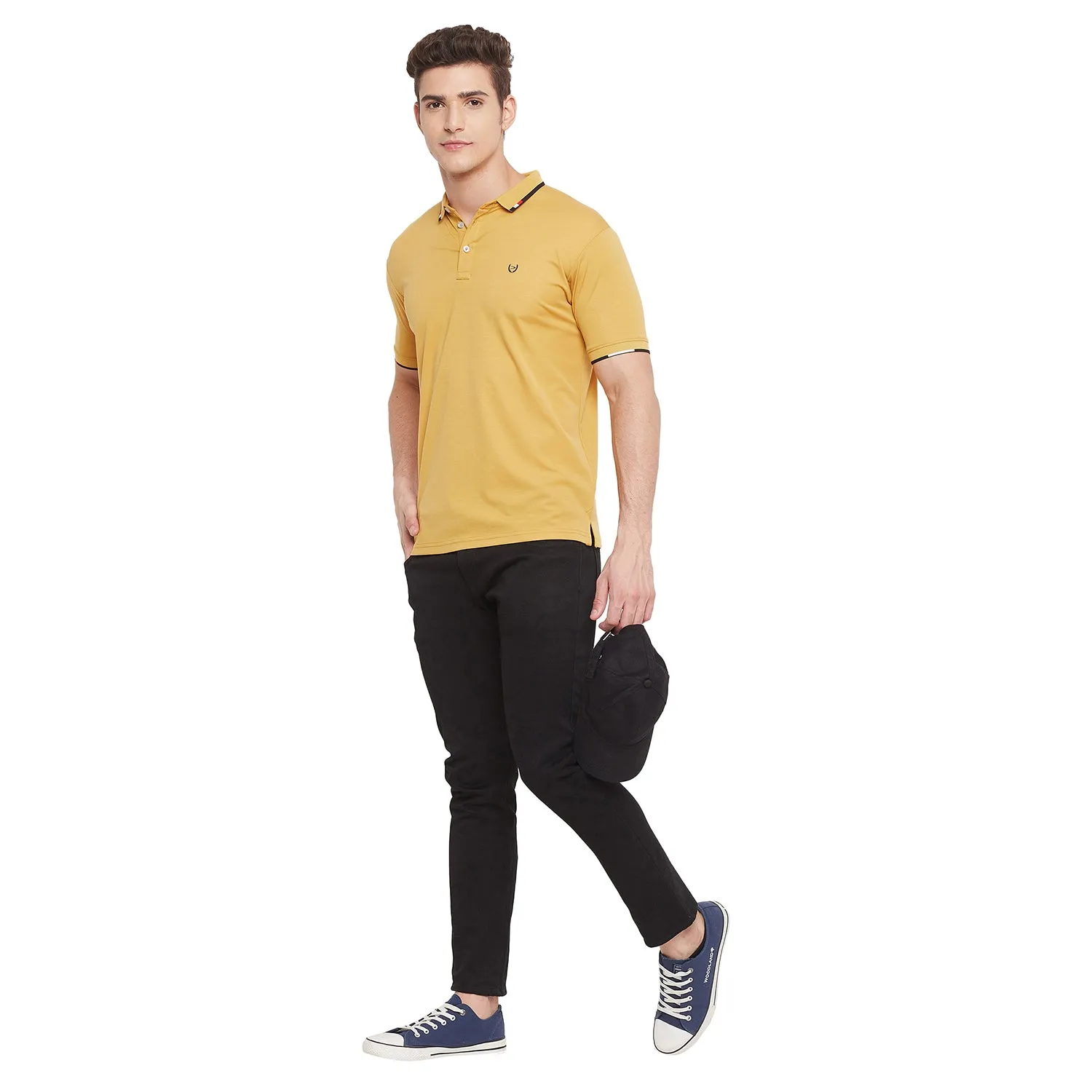 Duke Stardust Men Half Sleeve Cotton T-shirt (LF5354)