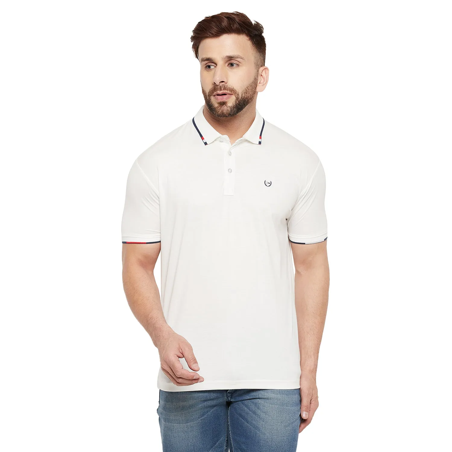 Duke Stardust Men Half Sleeve Cotton T-shirt (LF5354)