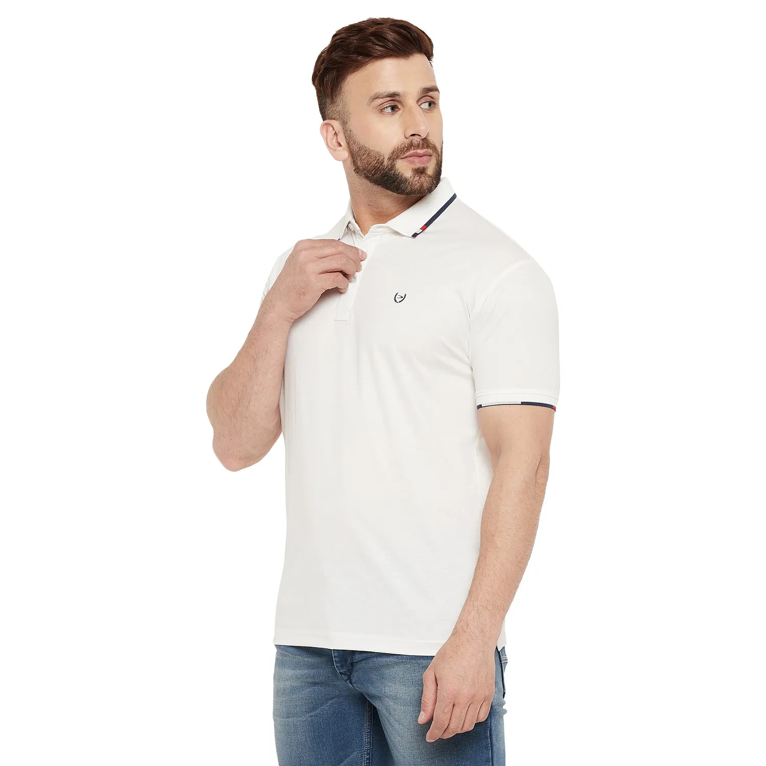 Duke Stardust Men Half Sleeve Cotton T-shirt (LF5354)