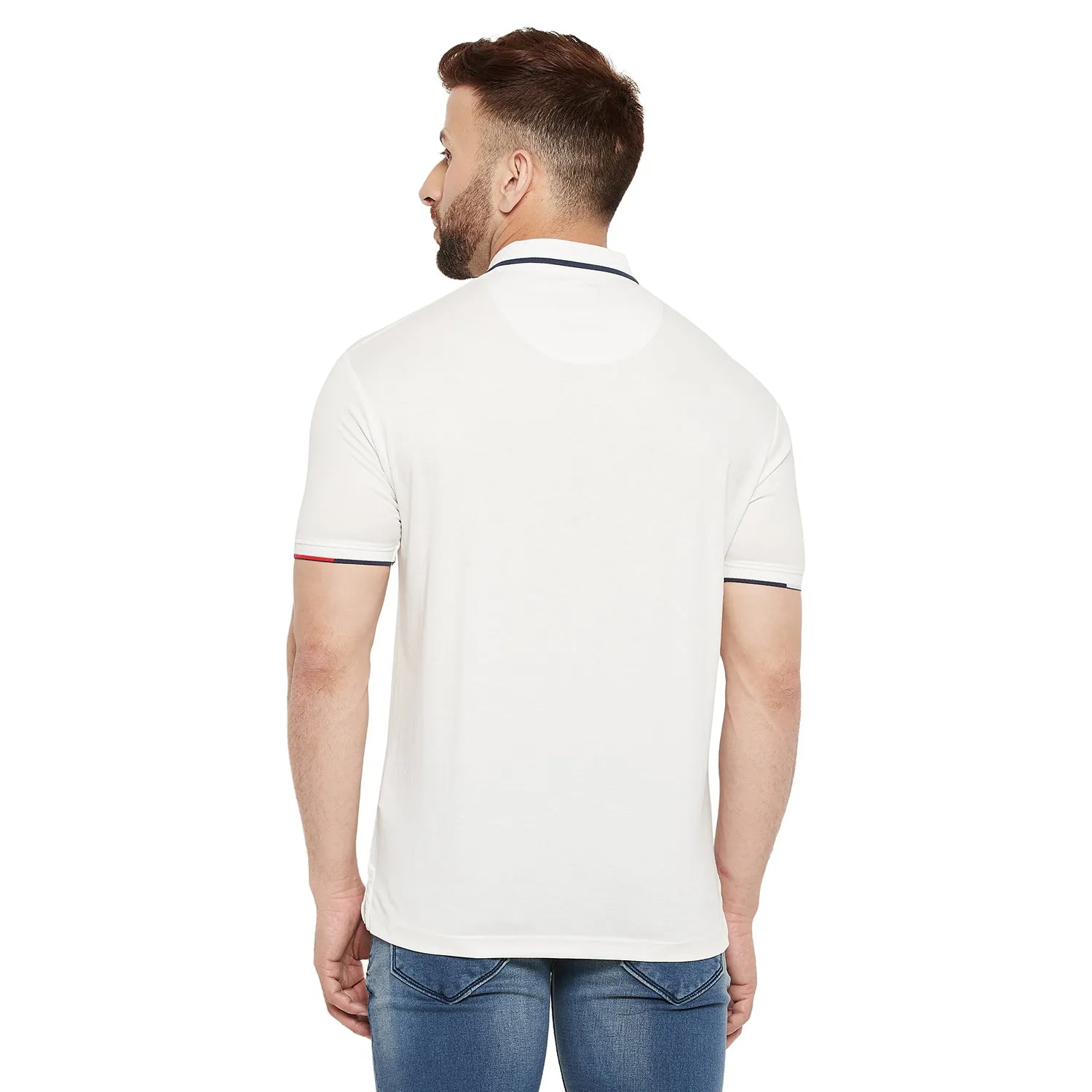Duke Stardust Men Half Sleeve Cotton T-shirt (LF5354)