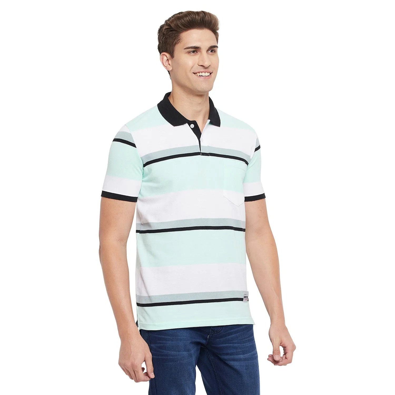 Duke Stardust Men Half Sleeve Cotton T-Shirt (LF5367)