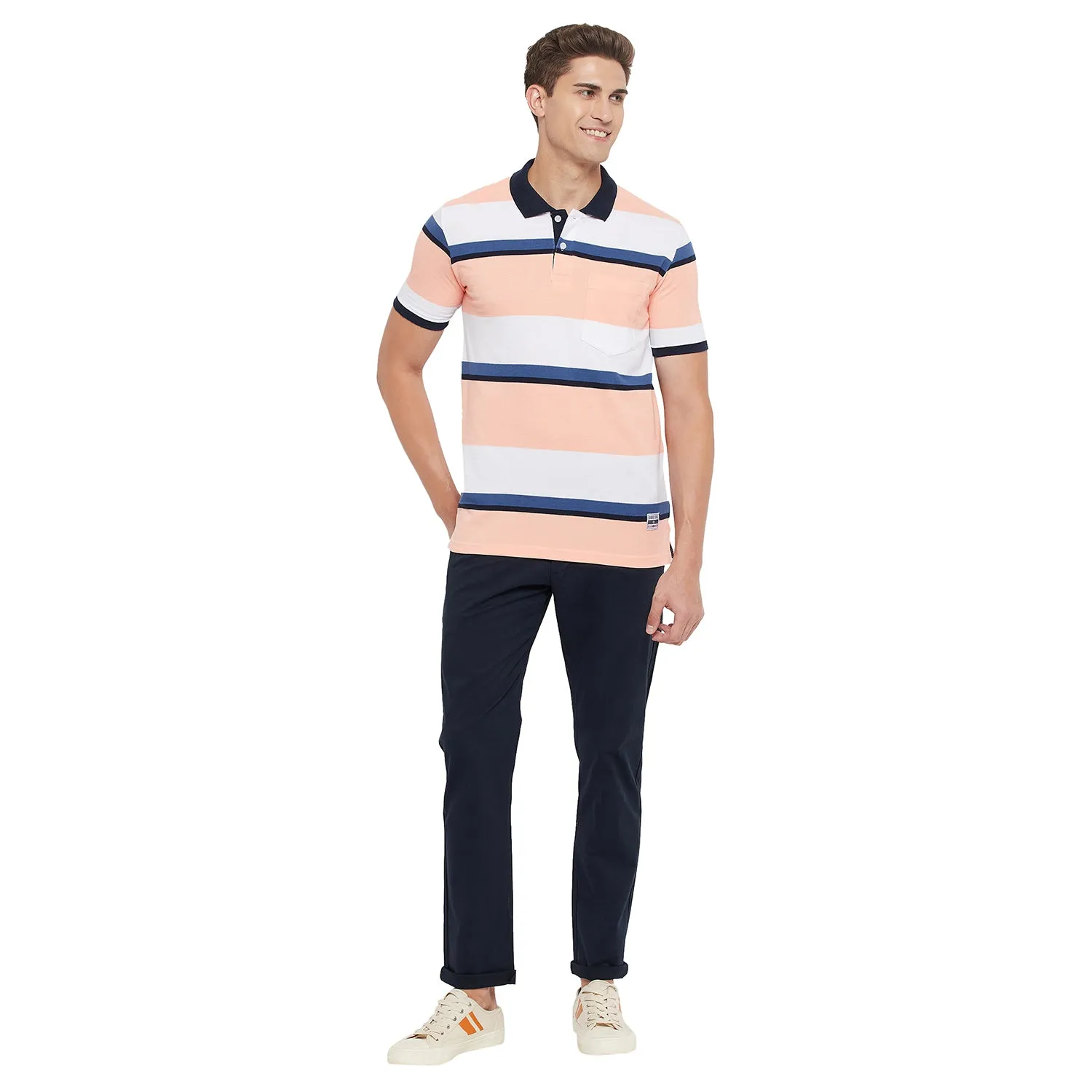 Duke Stardust Men Half Sleeve Cotton T-Shirt (LF5367)