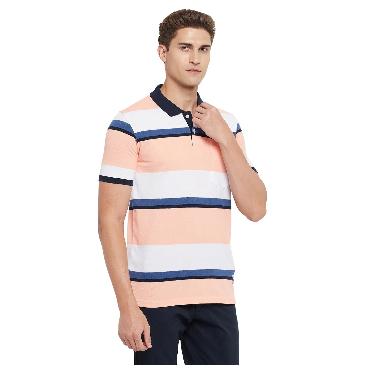 Duke Stardust Men Half Sleeve Cotton T-Shirt (LF5367)