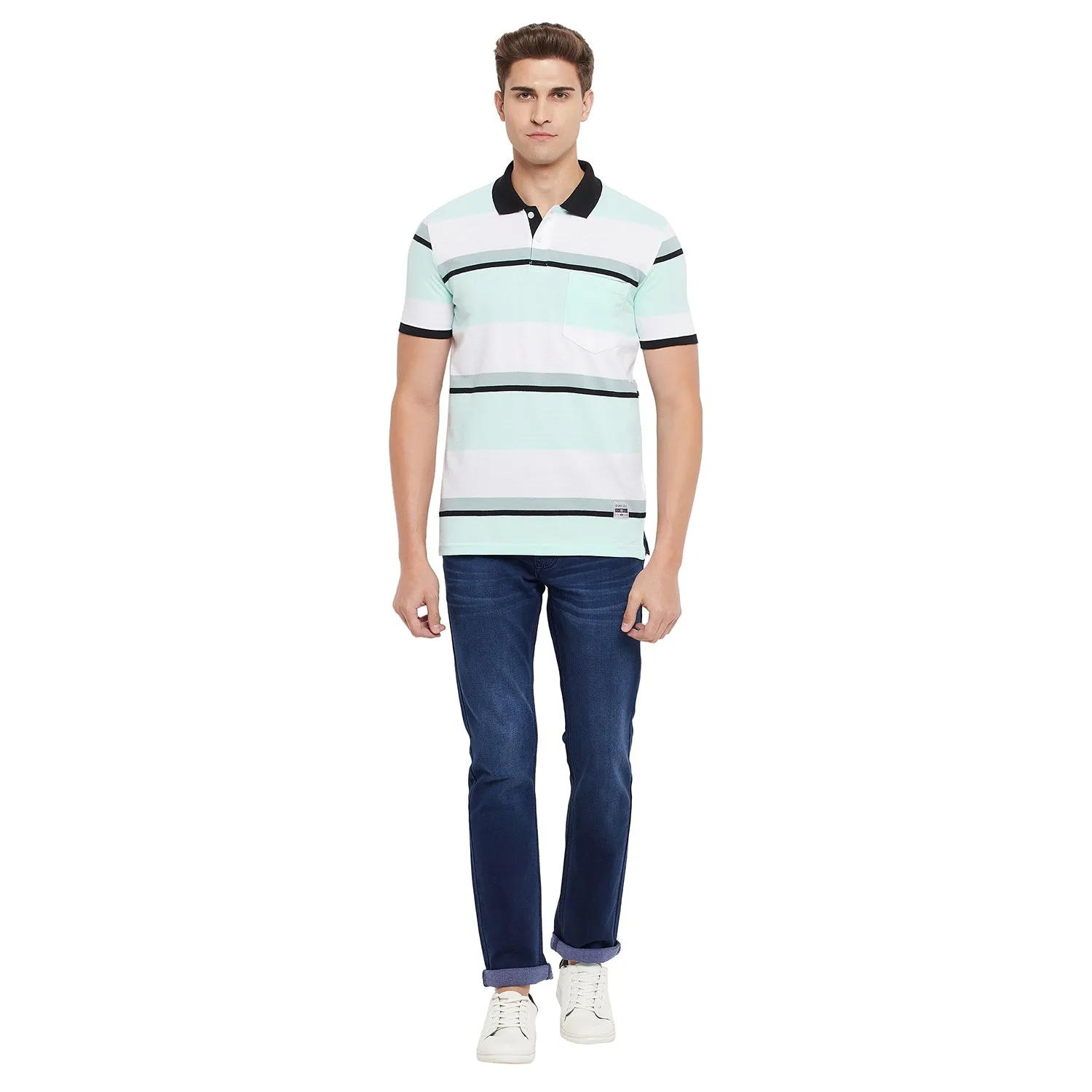 Duke Stardust Men Half Sleeve Cotton T-Shirt (LF5367)