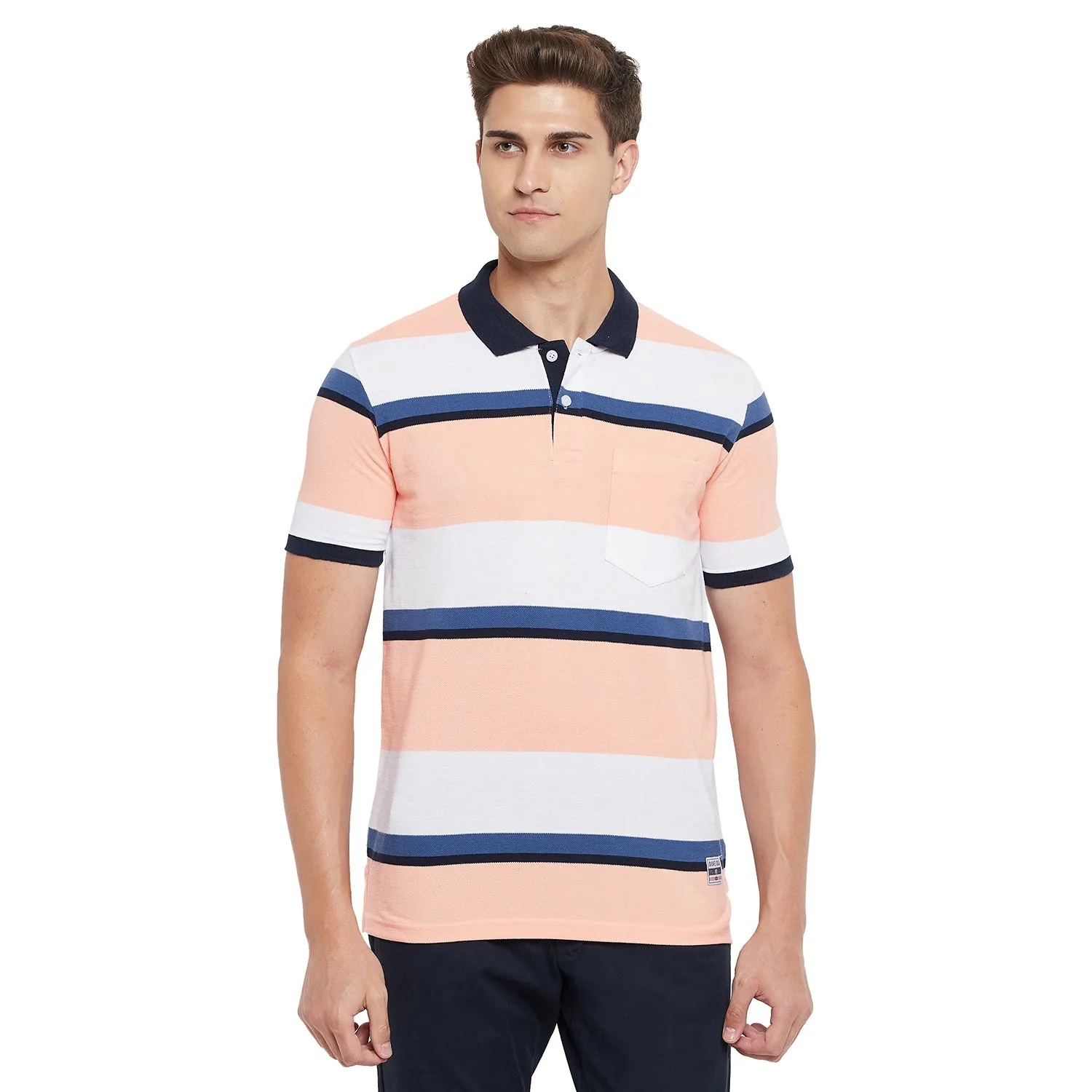 Duke Stardust Men Half Sleeve Cotton T-Shirt (LF5367)