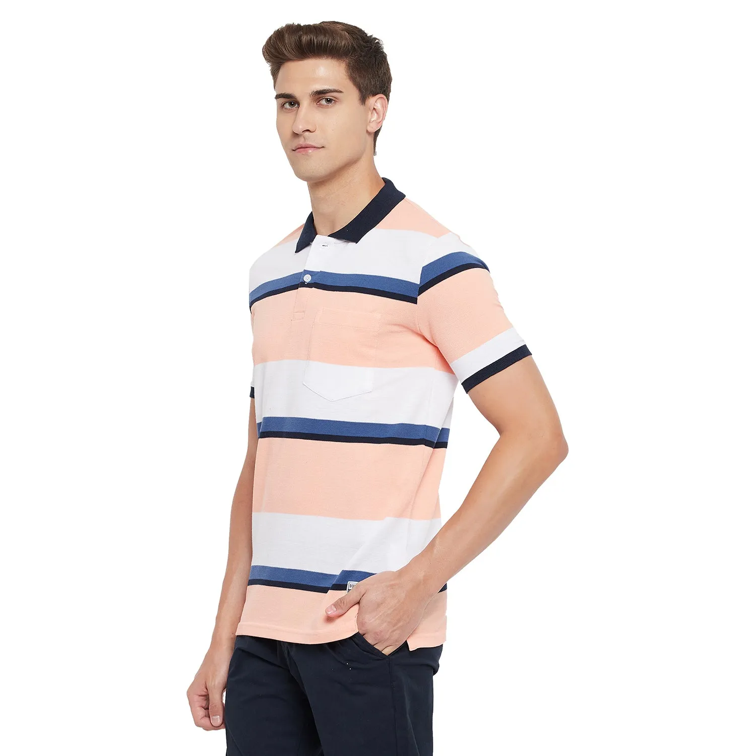 Duke Stardust Men Half Sleeve Cotton T-Shirt (LF5367)