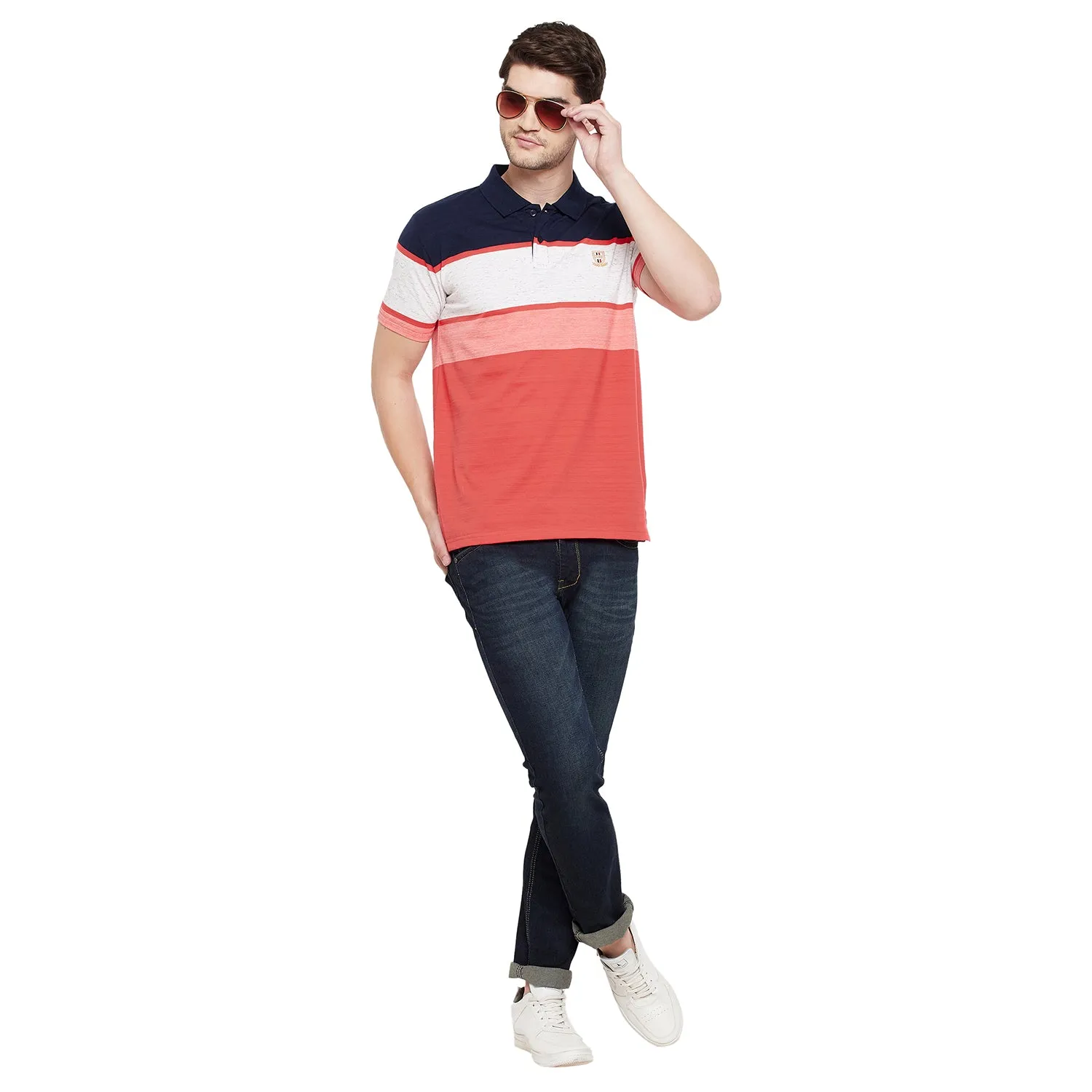 Duke Stardust Men Half Sleeve Cotton T-shirt (LF5374)