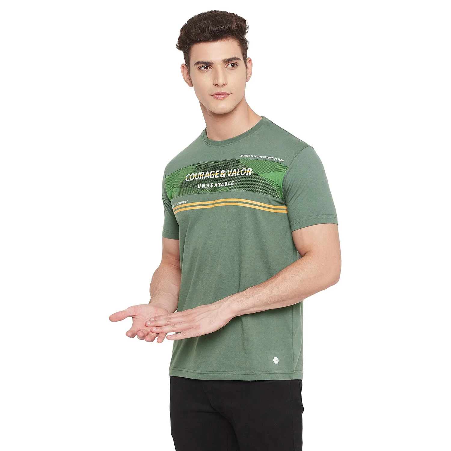 Duke Stardust Men Half Sleeve Cotton T-shirt (LF5401)
