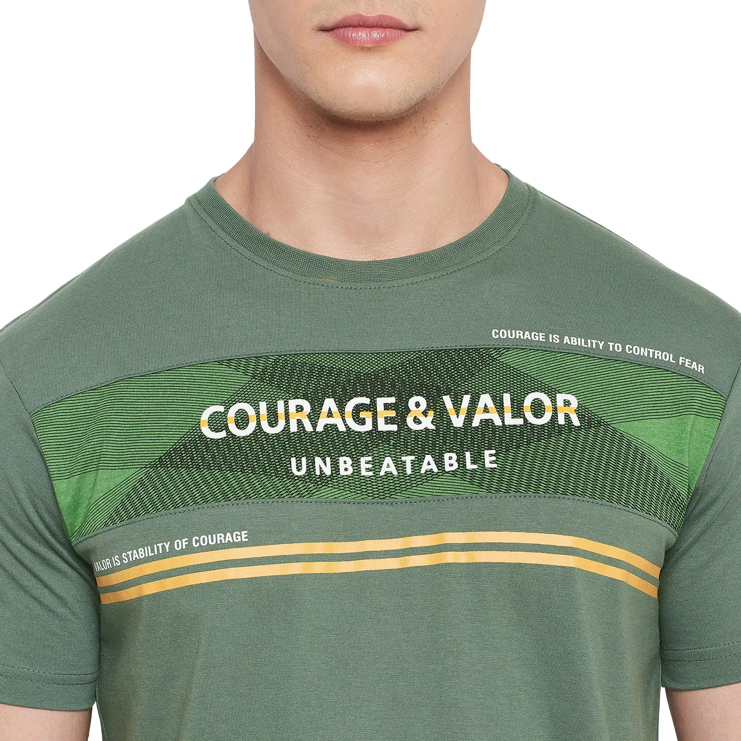 Duke Stardust Men Half Sleeve Cotton T-shirt (LF5401)