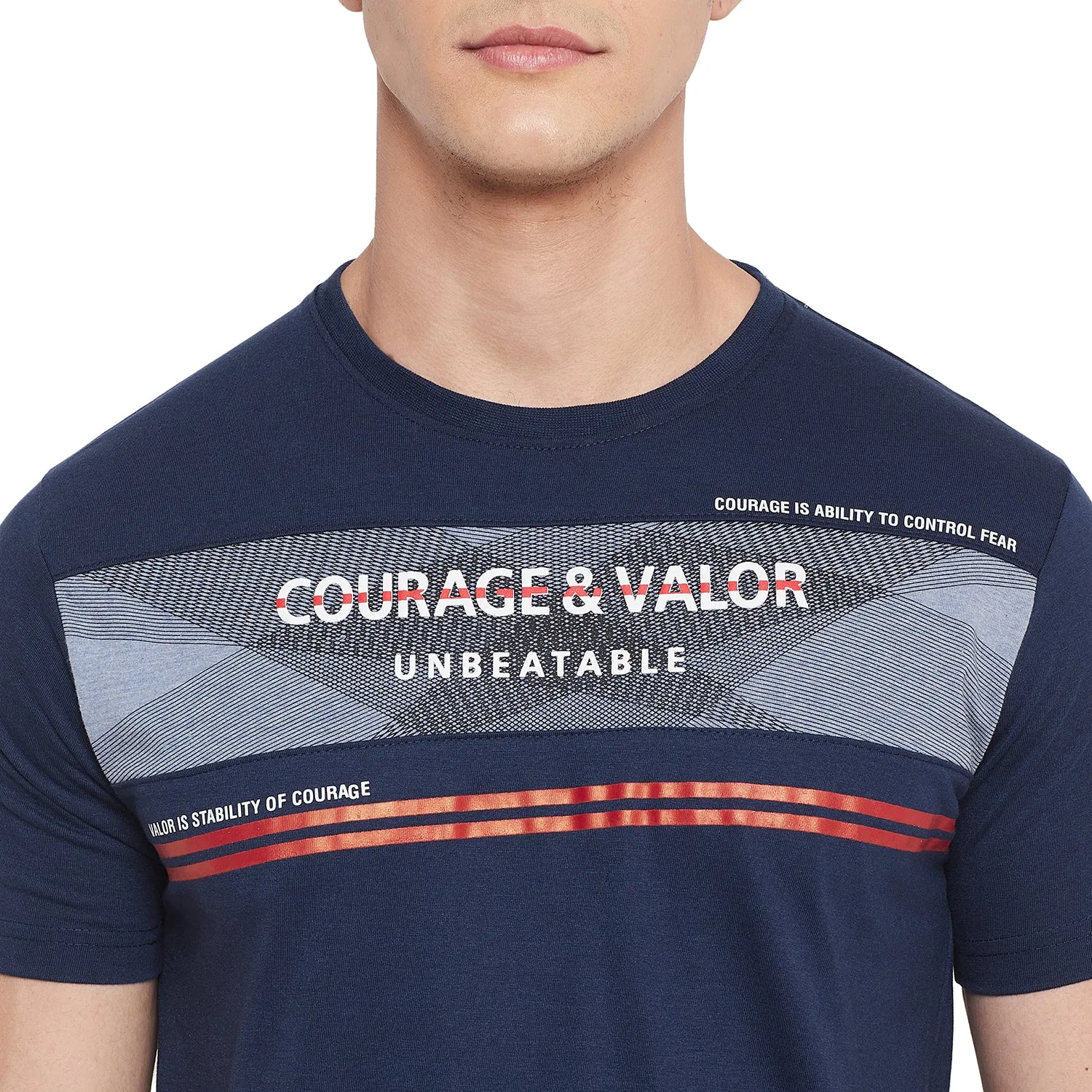 Duke Stardust Men Half Sleeve Cotton T-shirt (LF5401)
