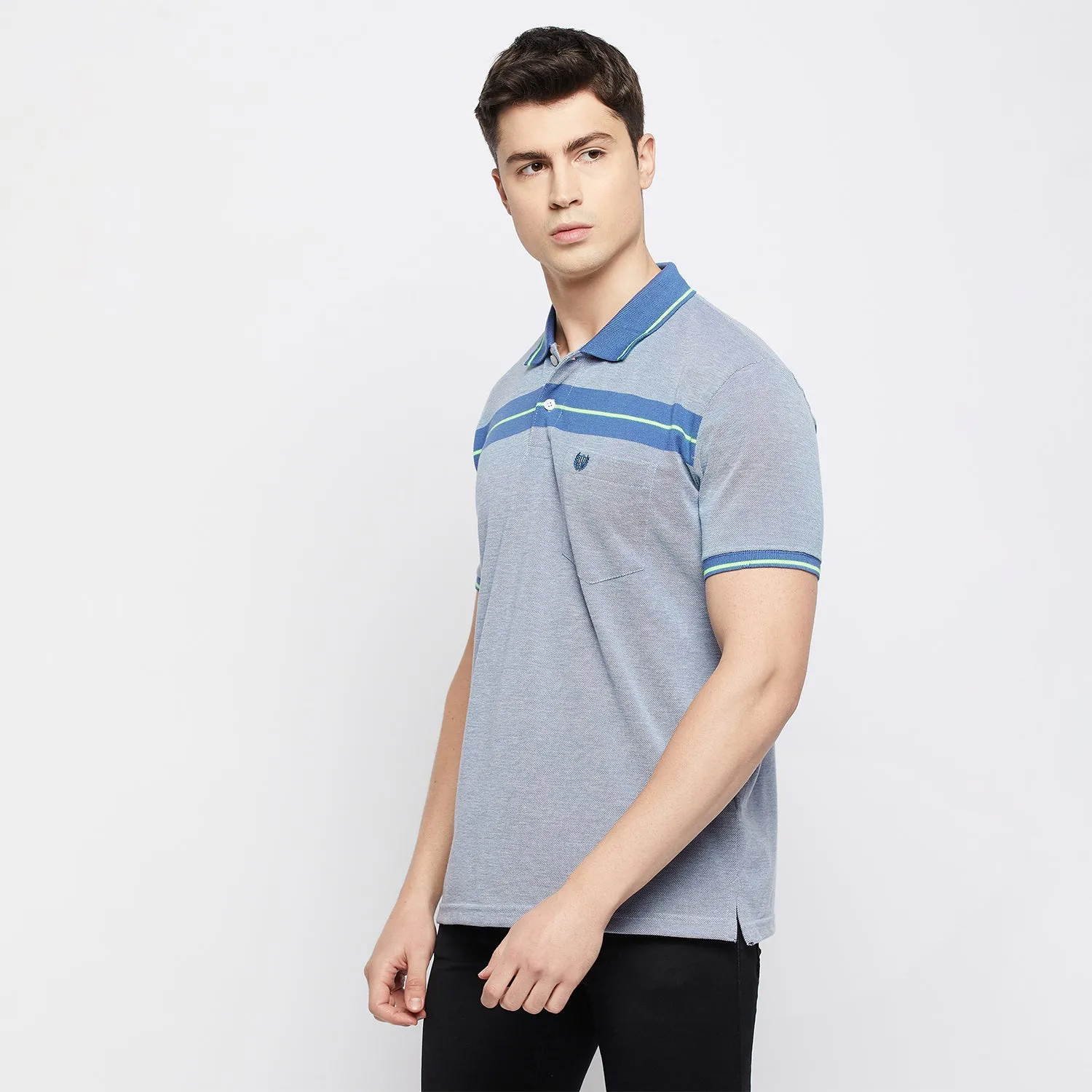 Duke Stardust Men Half Sleeve Cotton T-shirt (LF5727)