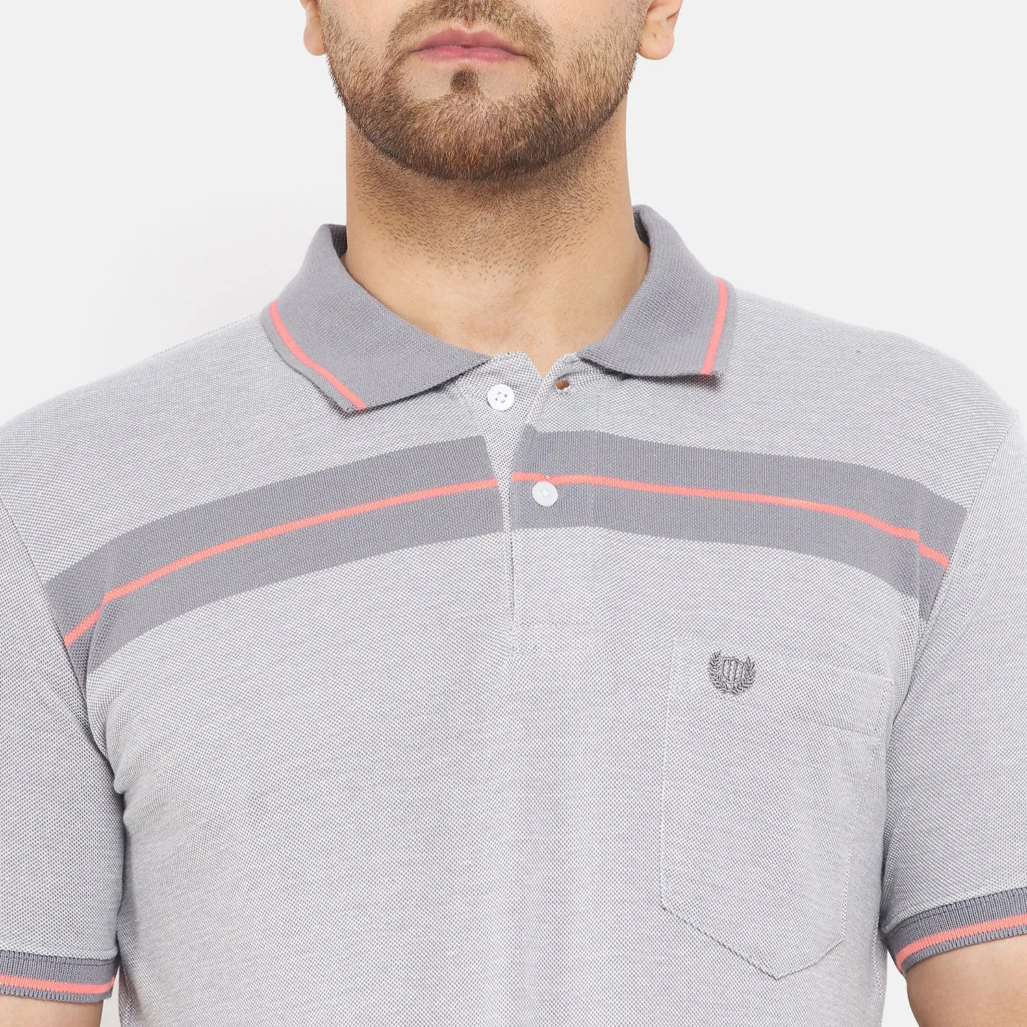 Duke Stardust Men Half Sleeve Cotton T-shirt (LF5727)
