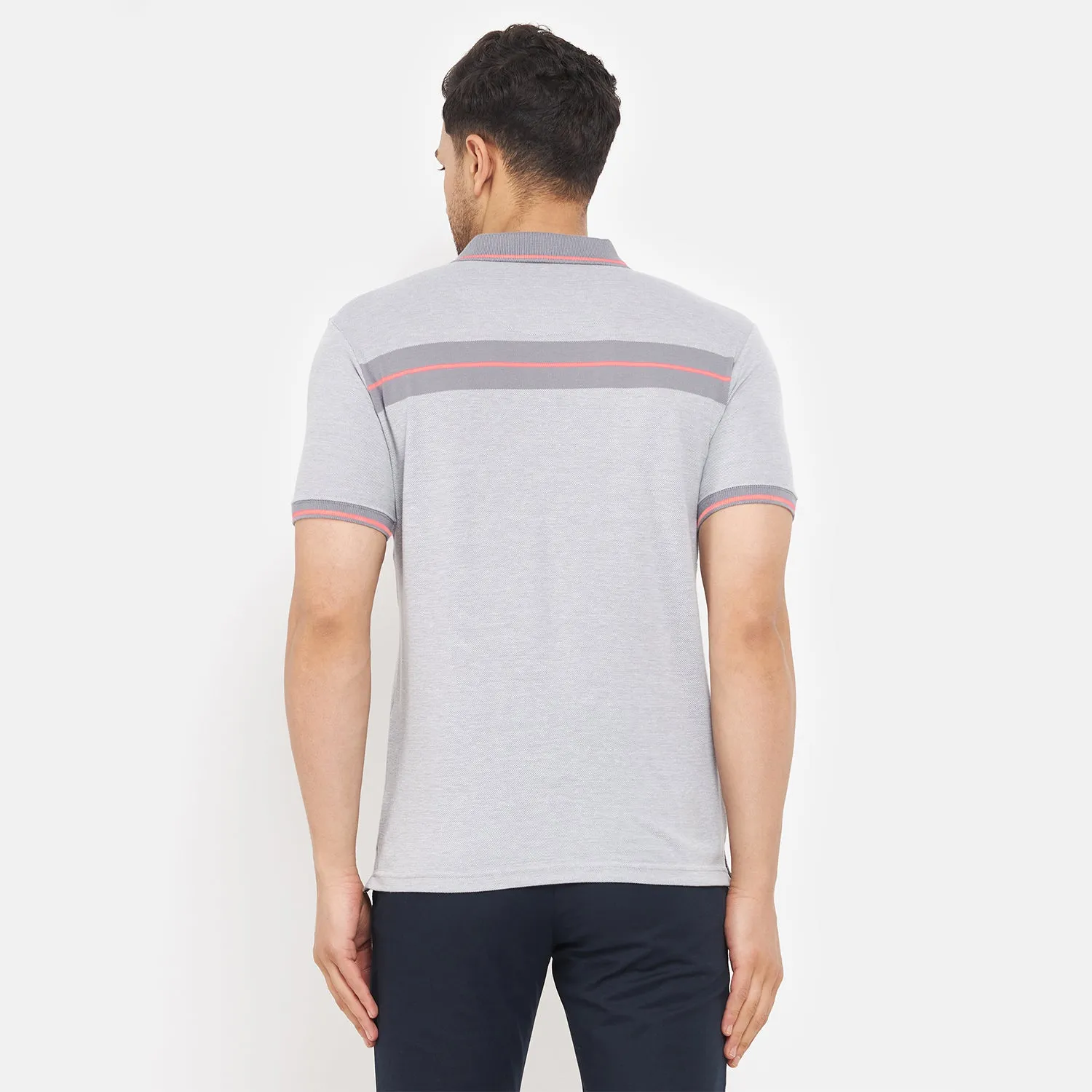 Duke Stardust Men Half Sleeve Cotton T-shirt (LF5727)