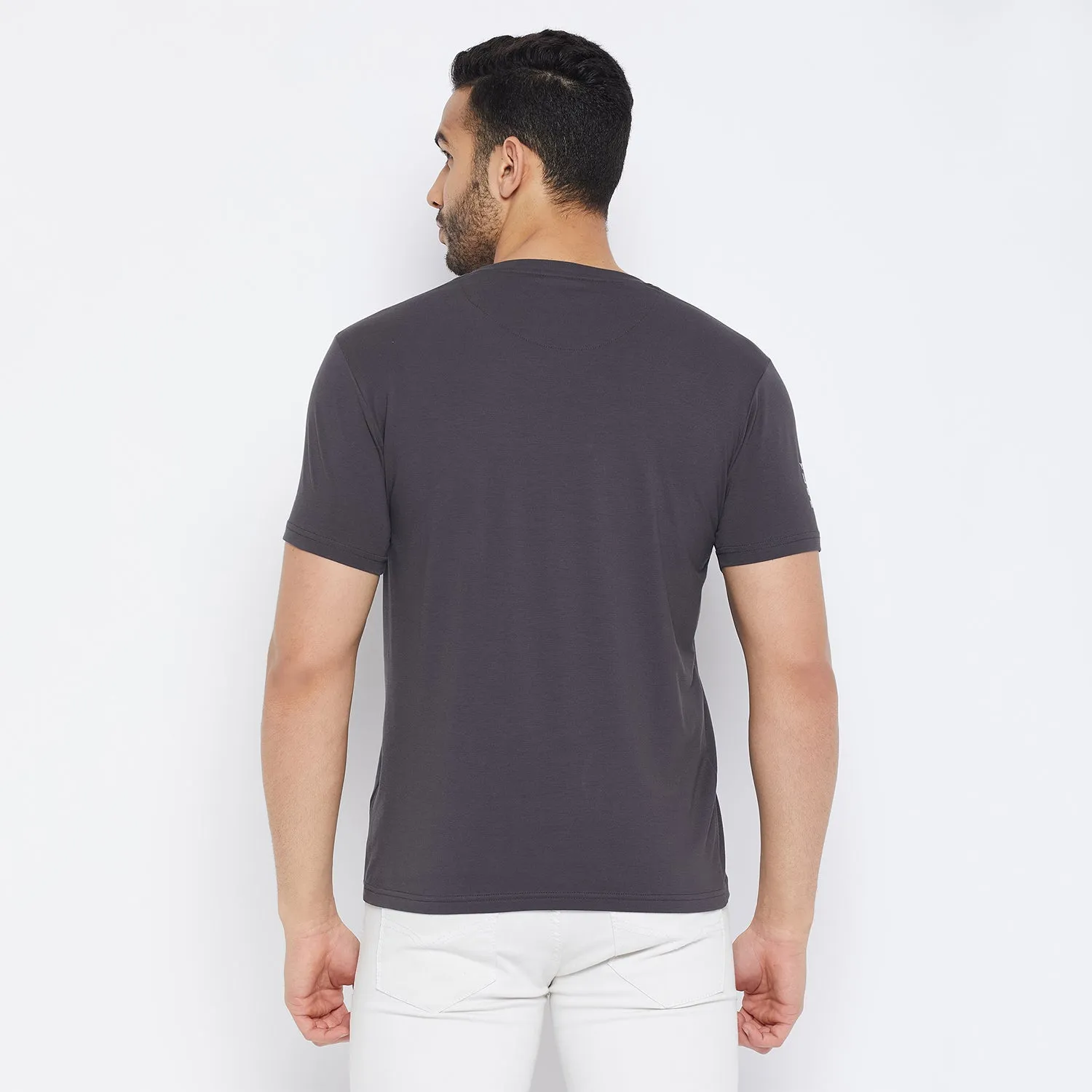 Duke Stardust Men Half Sleeve Cotton T-shirt (LF5772)