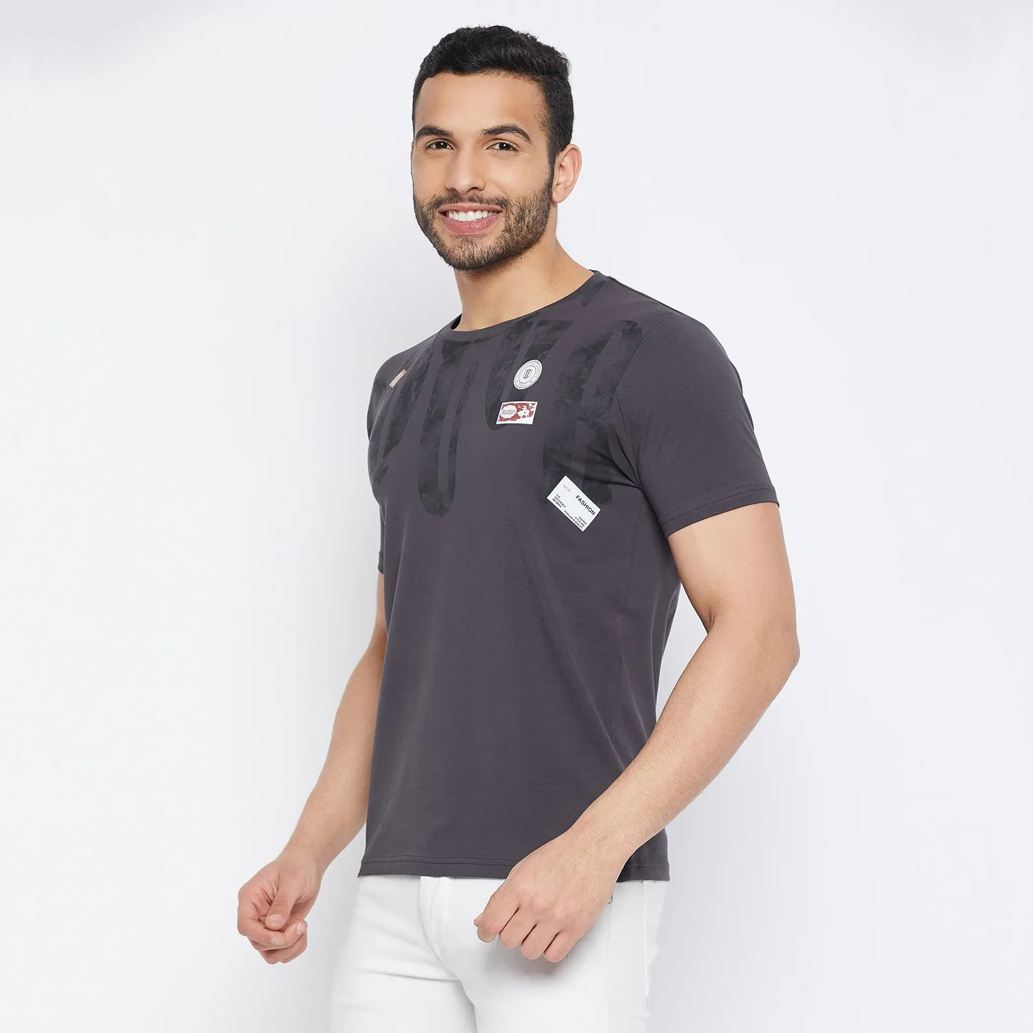 Duke Stardust Men Half Sleeve Cotton T-shirt (LF5772)