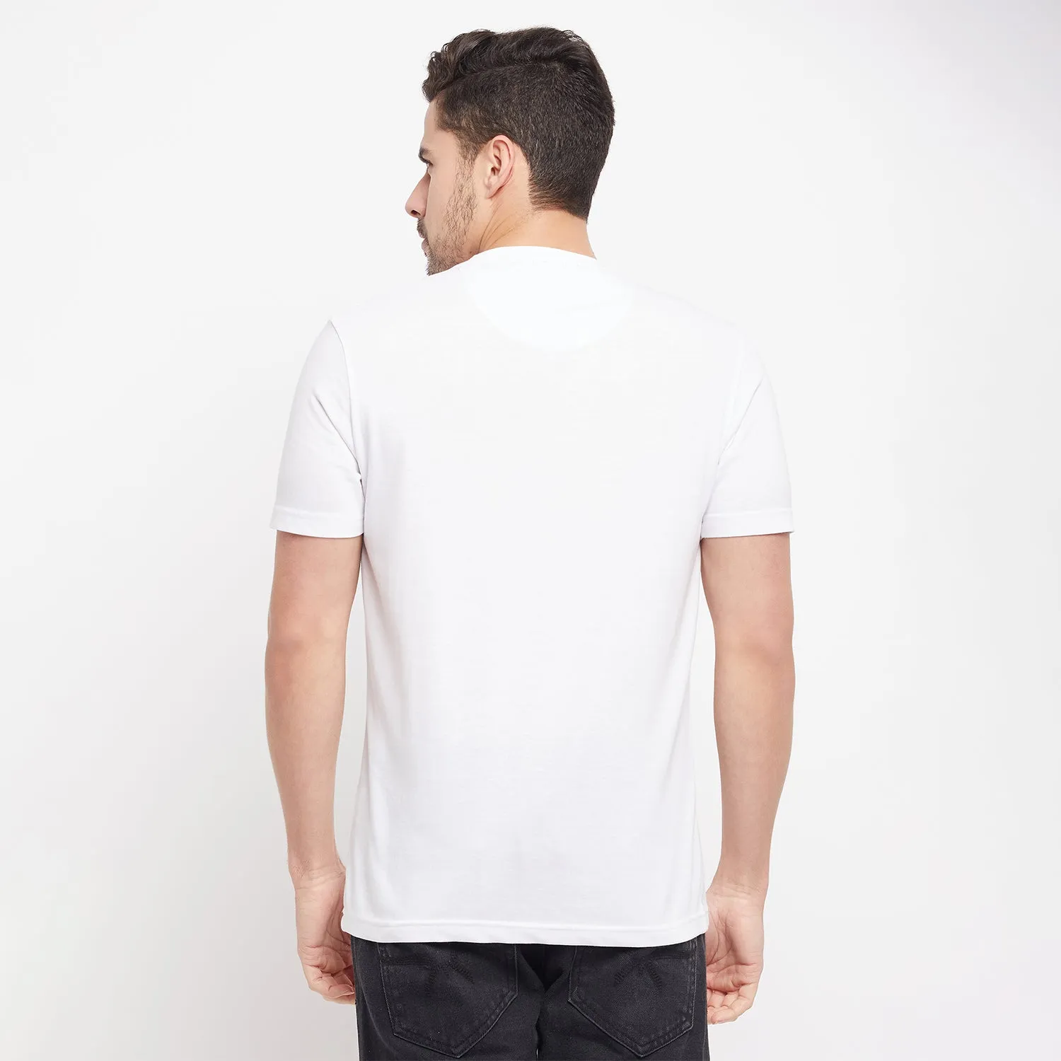 Duke Stardust Men Half Sleeve Cotton T-shirt (LF5867)