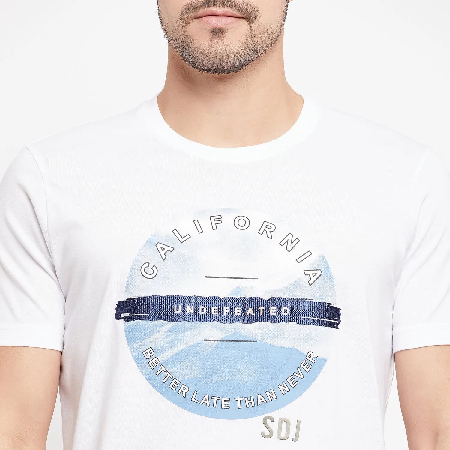 Duke Stardust Men Half Sleeve Cotton T-shirt (LF5867)
