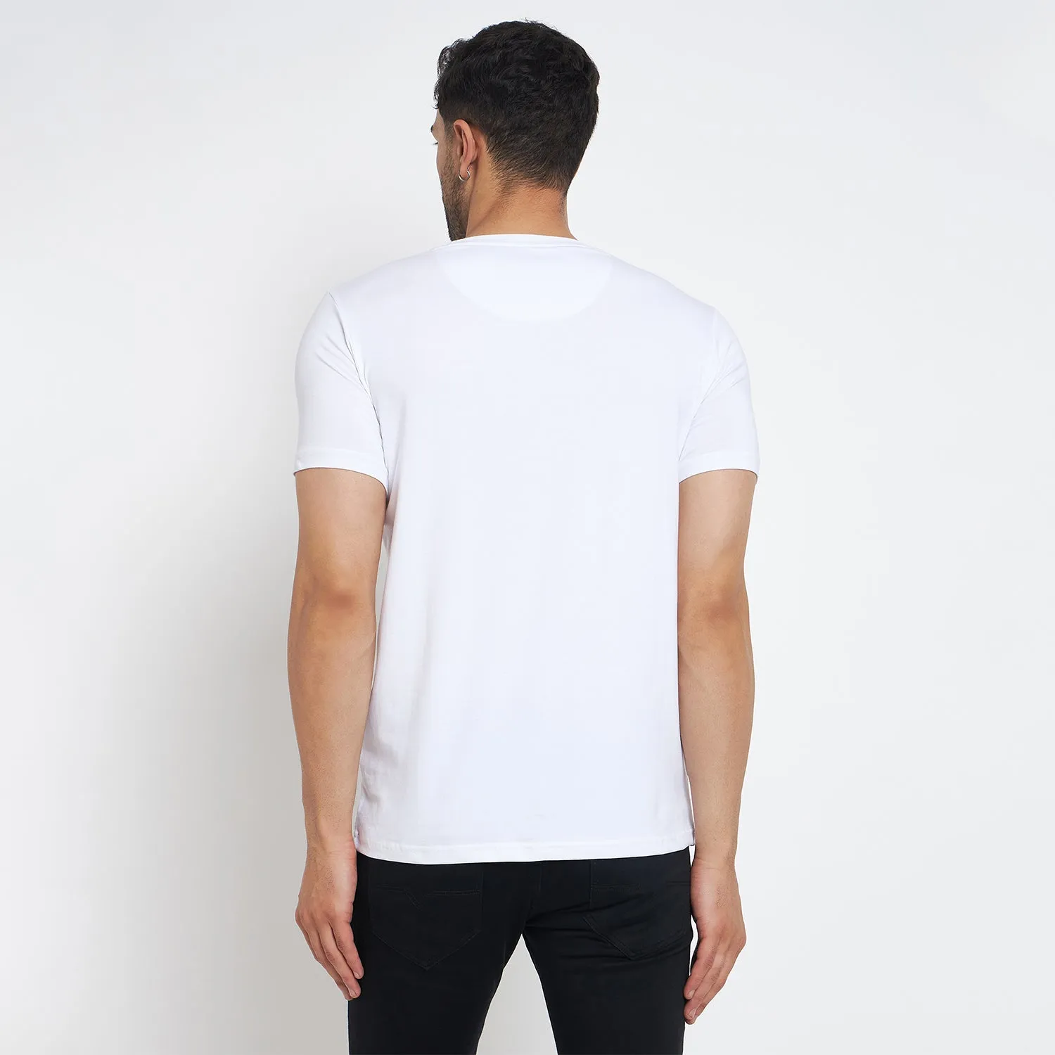 Duke Stardust Men Half Sleeve Cotton T-shirt (LF7137)