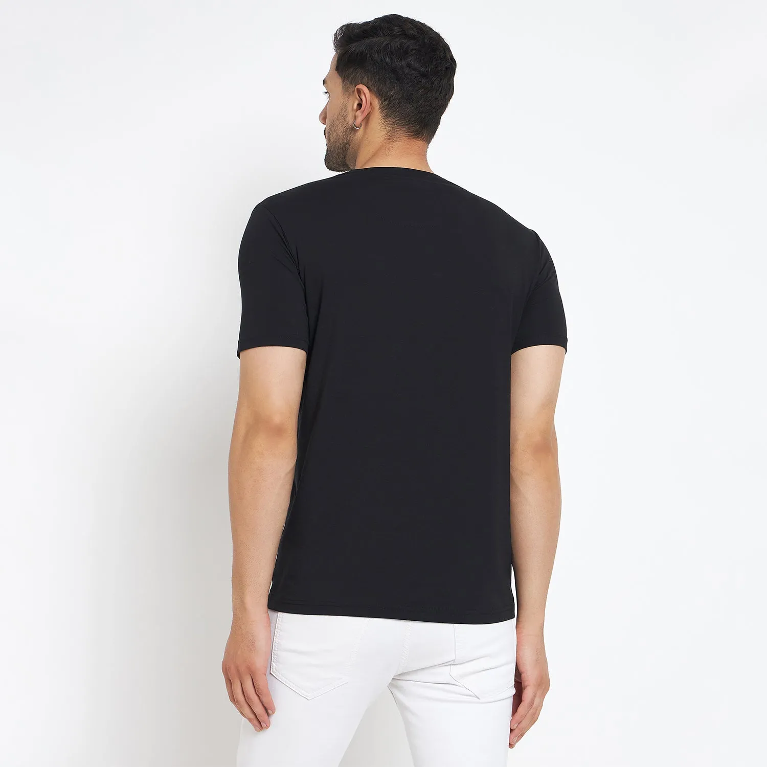 Duke Stardust Men Half Sleeve Cotton T-shirt (LF7137)