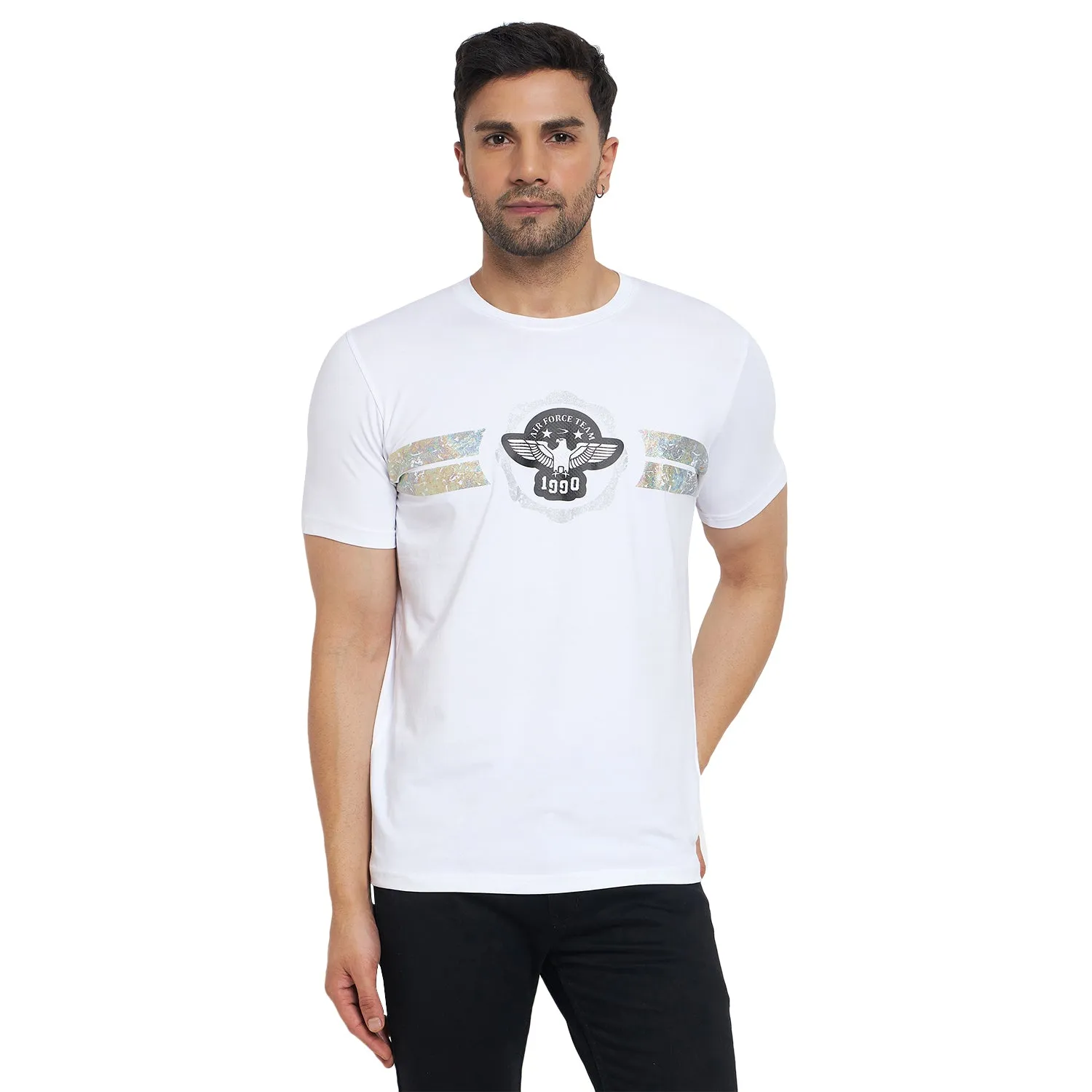 Duke Stardust Men Half Sleeve Cotton T-shirt (LF7137)