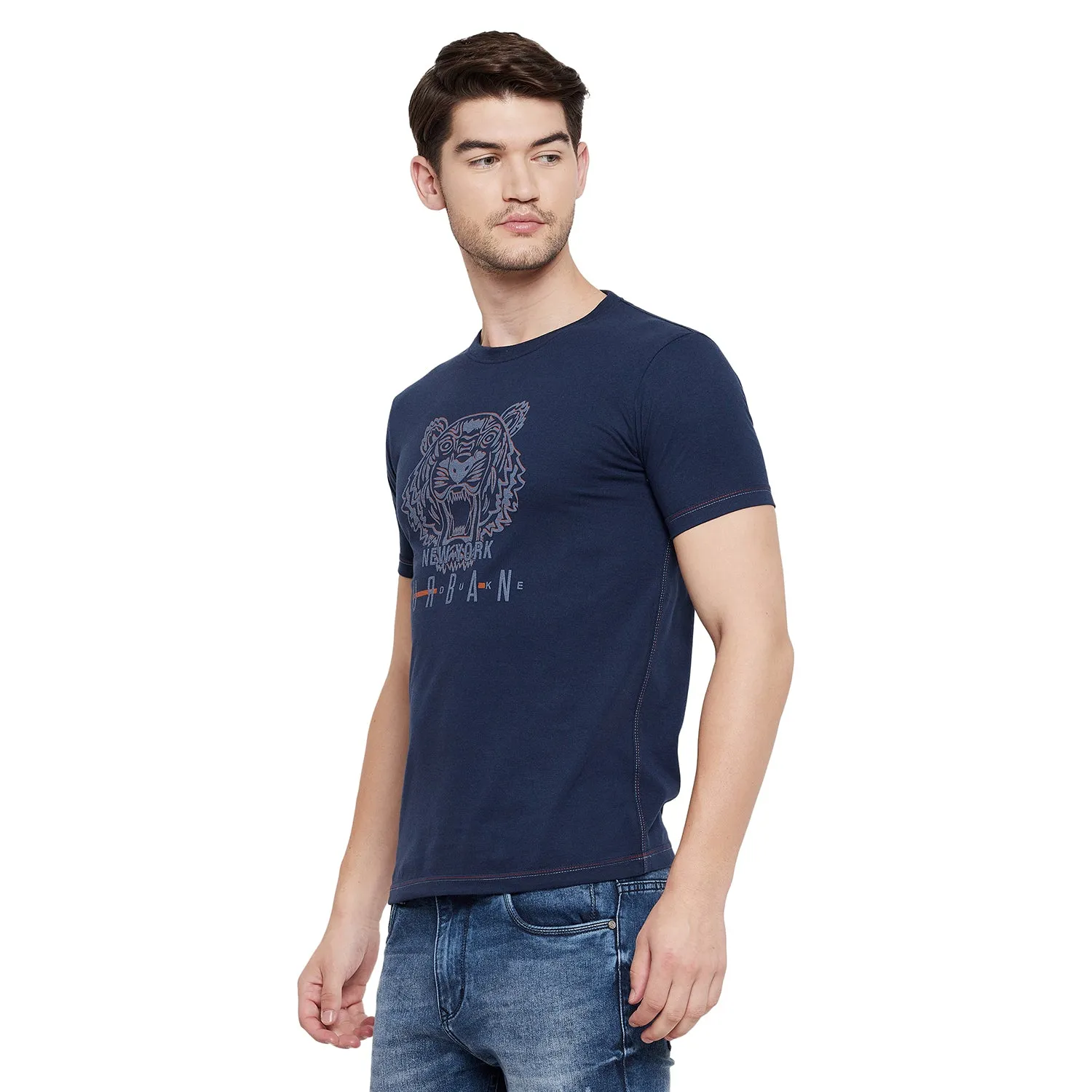 Duke Stardust Men Half Sleeve Cotton T-shirt (LQ3906)