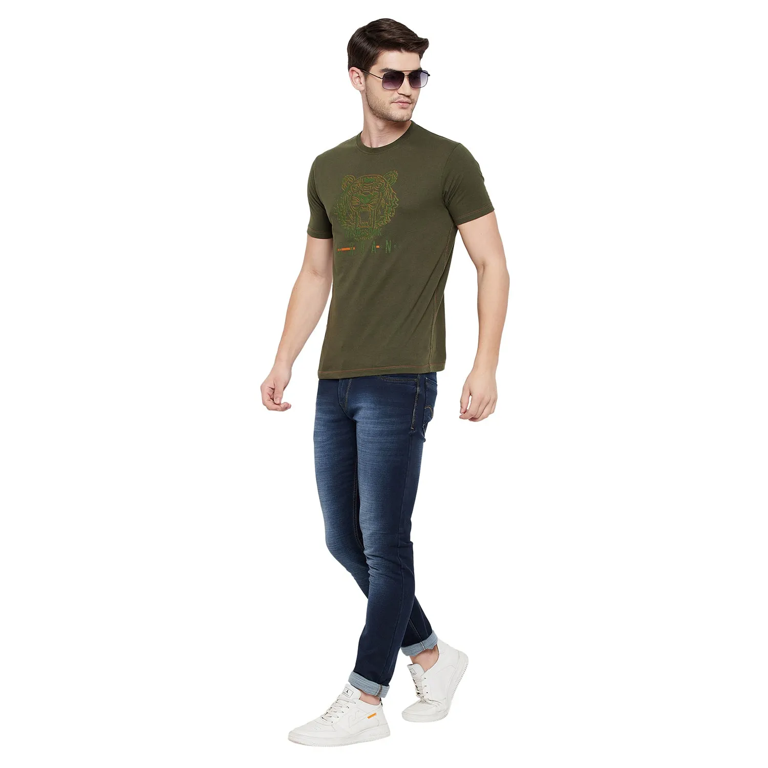 Duke Stardust Men Half Sleeve Cotton T-shirt (LQ3906)