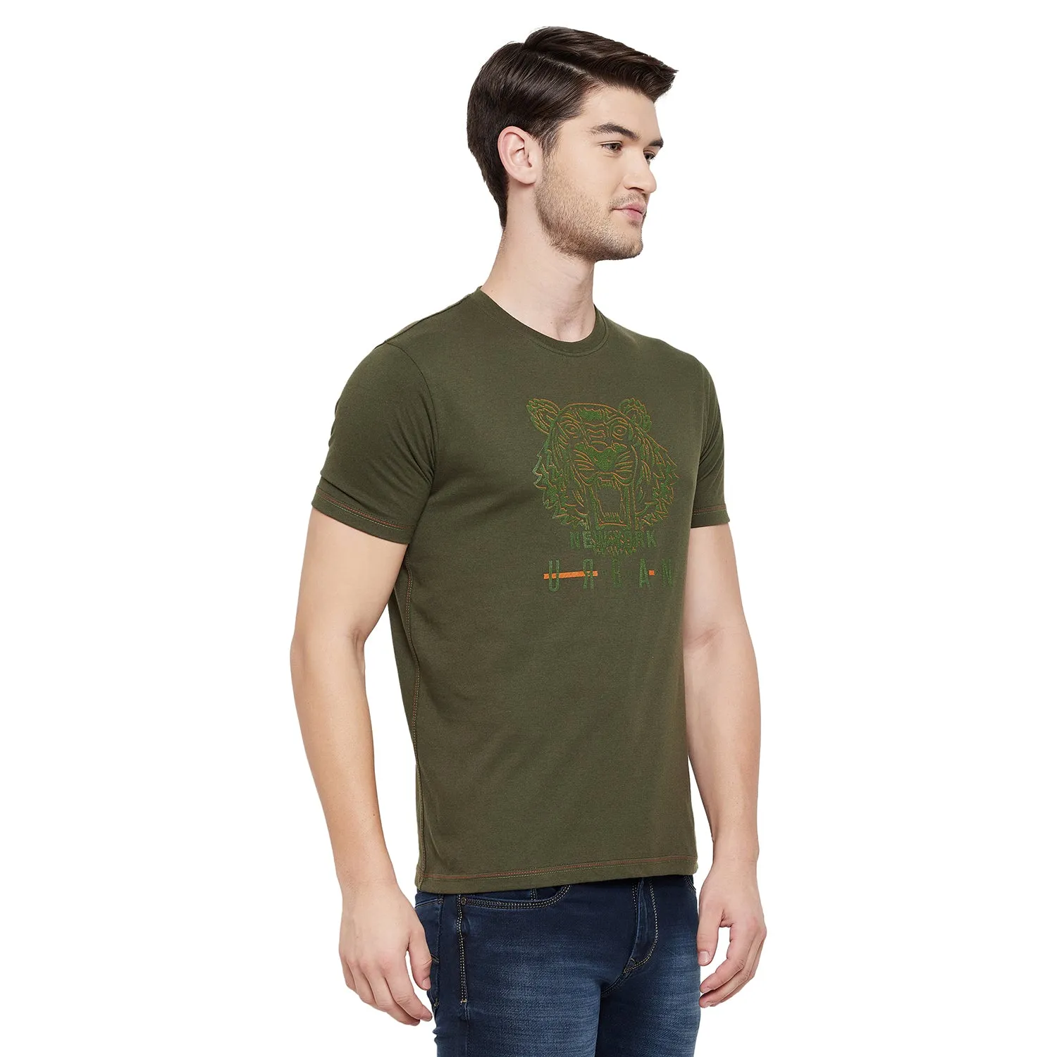 Duke Stardust Men Half Sleeve Cotton T-shirt (LQ3906)