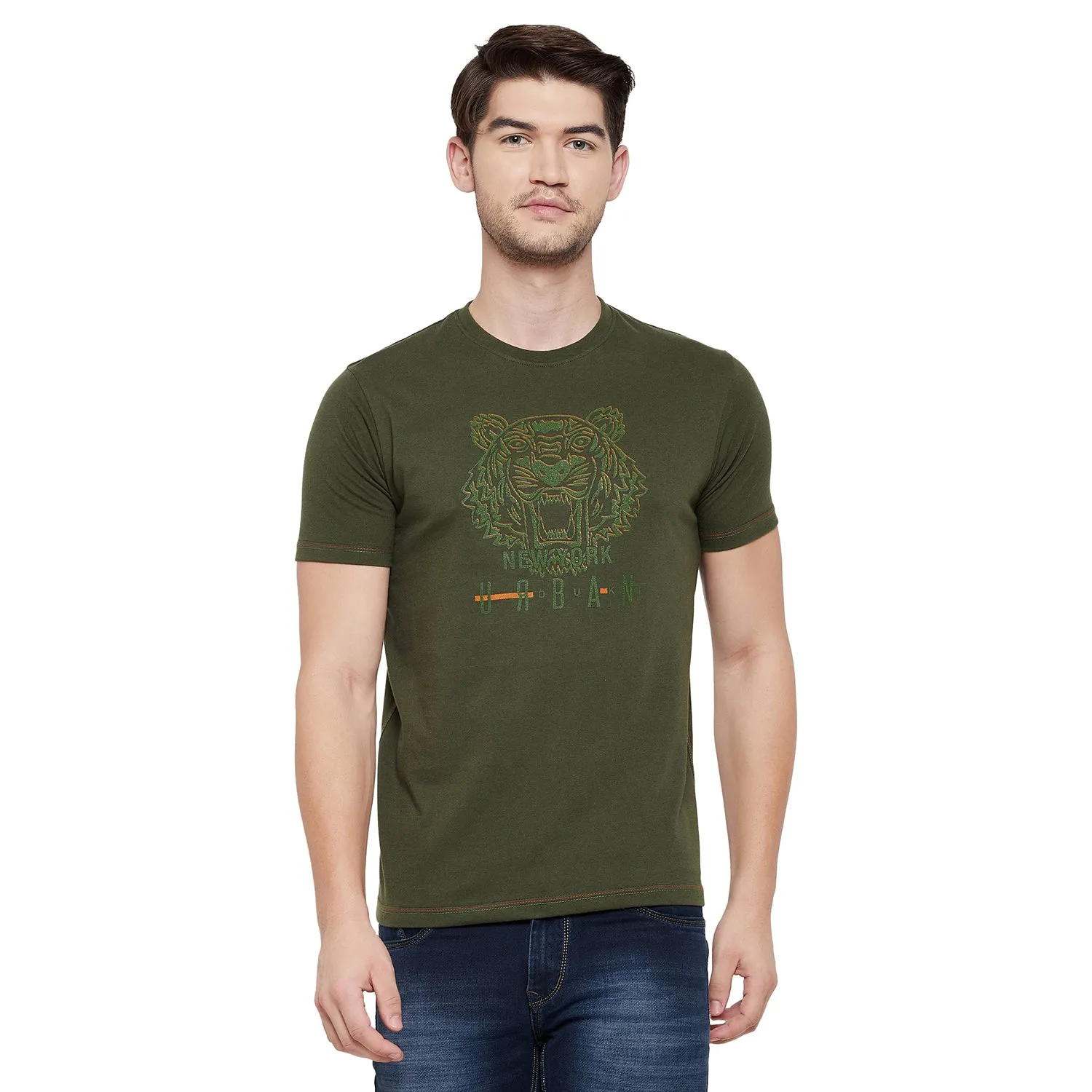 Duke Stardust Men Half Sleeve Cotton T-shirt (LQ3906)