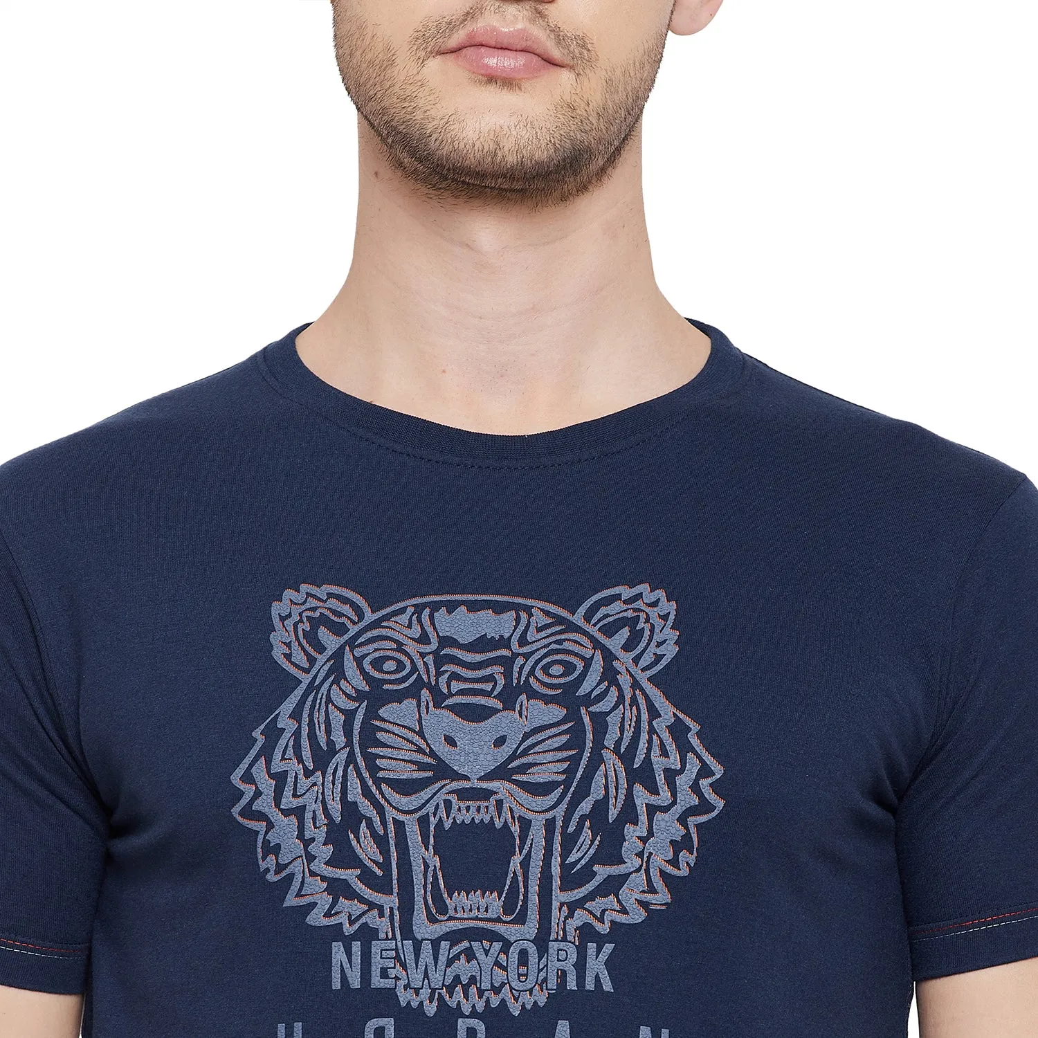 Duke Stardust Men Half Sleeve Cotton T-shirt (LQ3906)