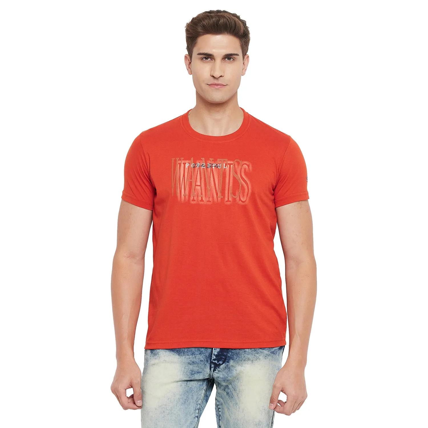 Duke Stardust Men Half Sleeve Cotton T-Shirt (MTLF329)