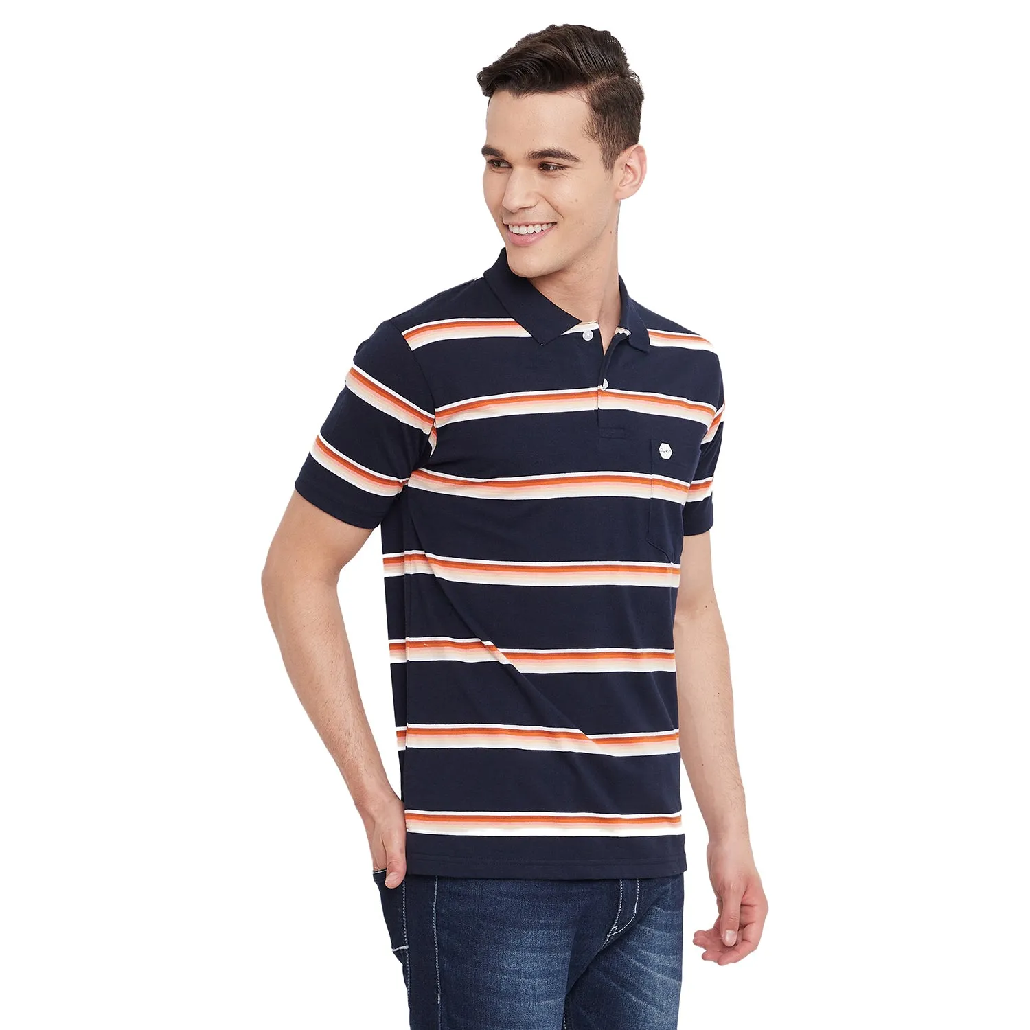 Duke Stardust Men Half Sleeve Cotton T-Shirt (MTLF345)