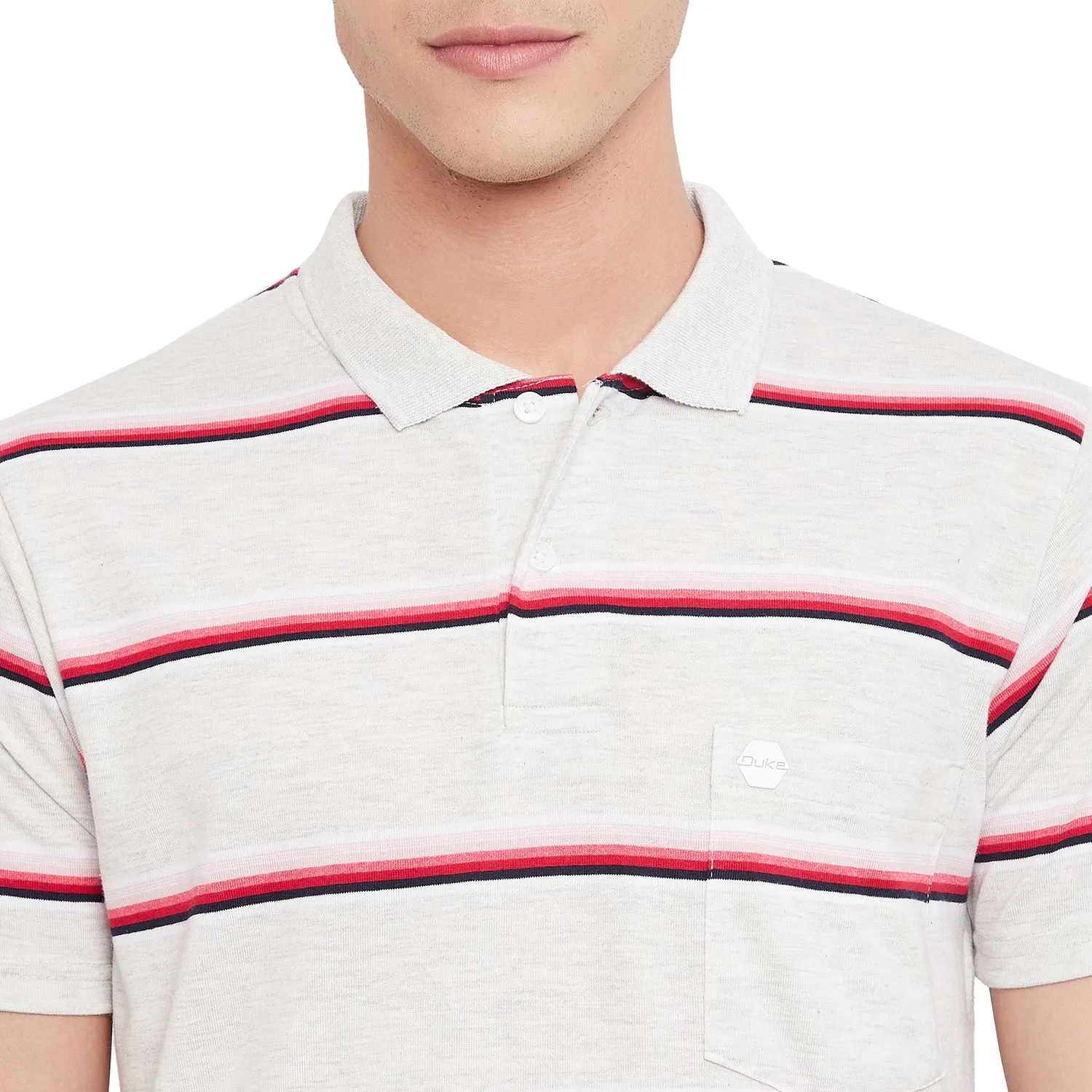 Duke Stardust Men Half Sleeve Cotton T-Shirt (MTLF345)