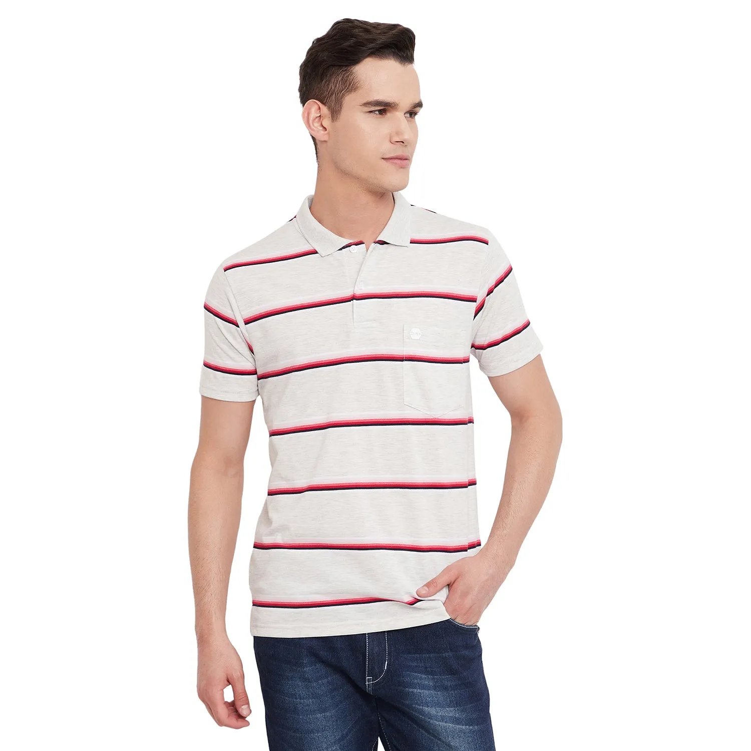 Duke Stardust Men Half Sleeve Cotton T-Shirt (MTLF345)