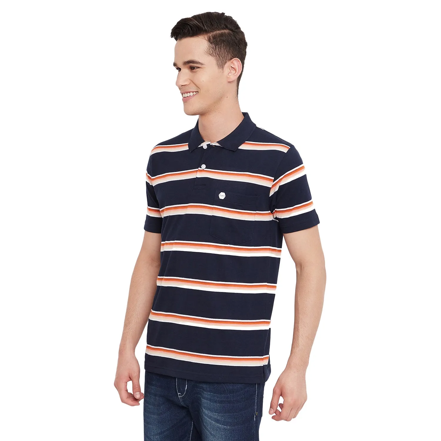 Duke Stardust Men Half Sleeve Cotton T-Shirt (MTLF345)