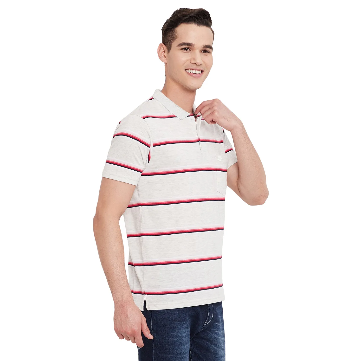 Duke Stardust Men Half Sleeve Cotton T-Shirt (MTLF345)