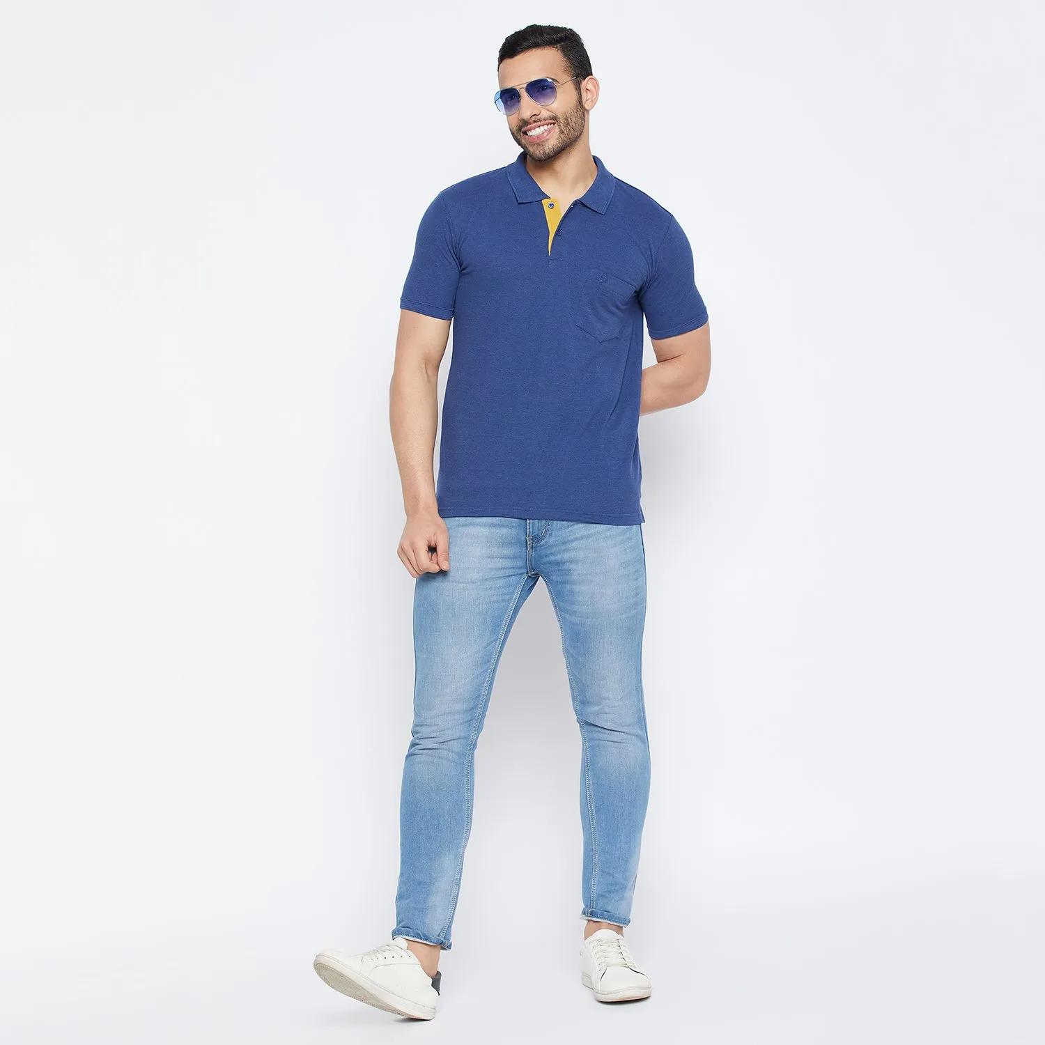 Duke Stardust Men Half Sleeve Cotton T-shirt (ONSD39)