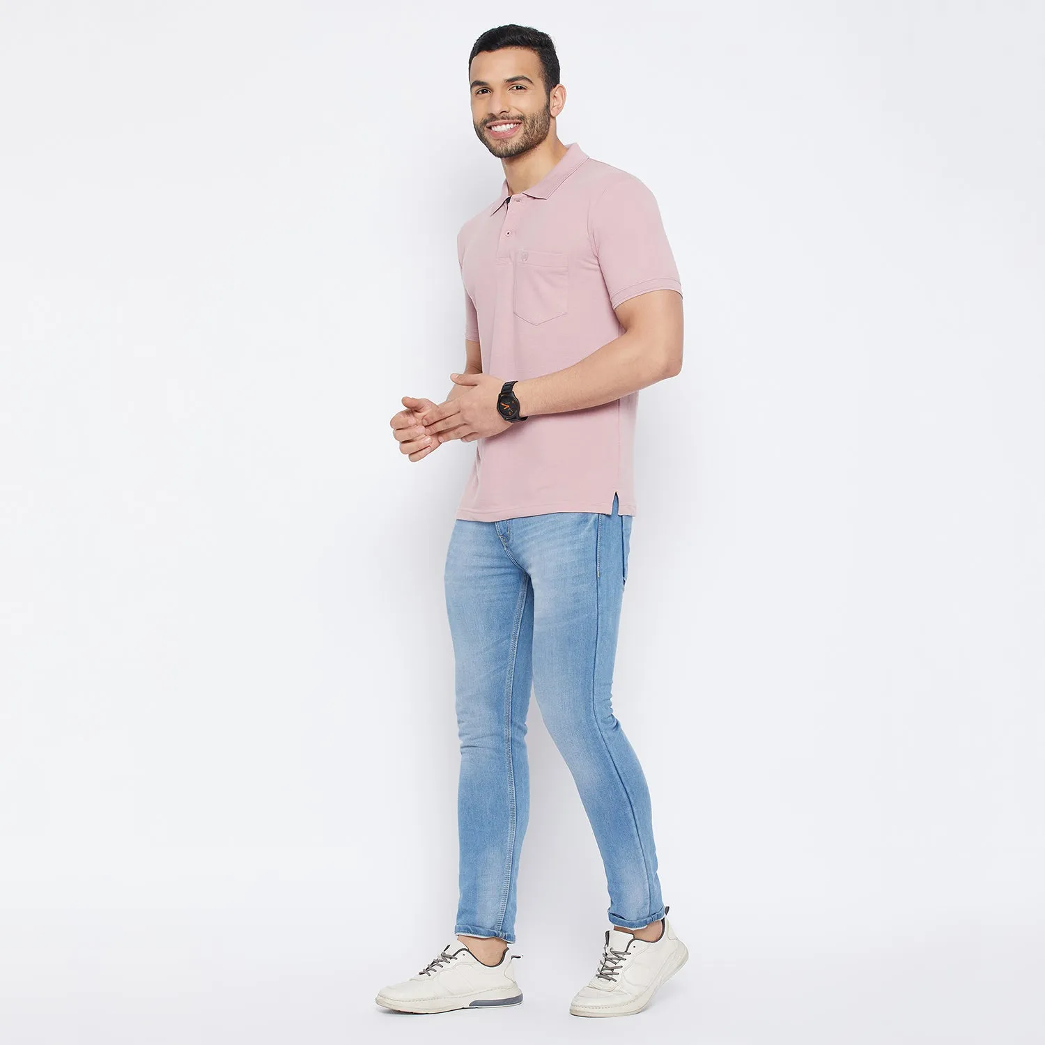 Duke Stardust Men Half Sleeve Cotton T-shirt (ONSD39)