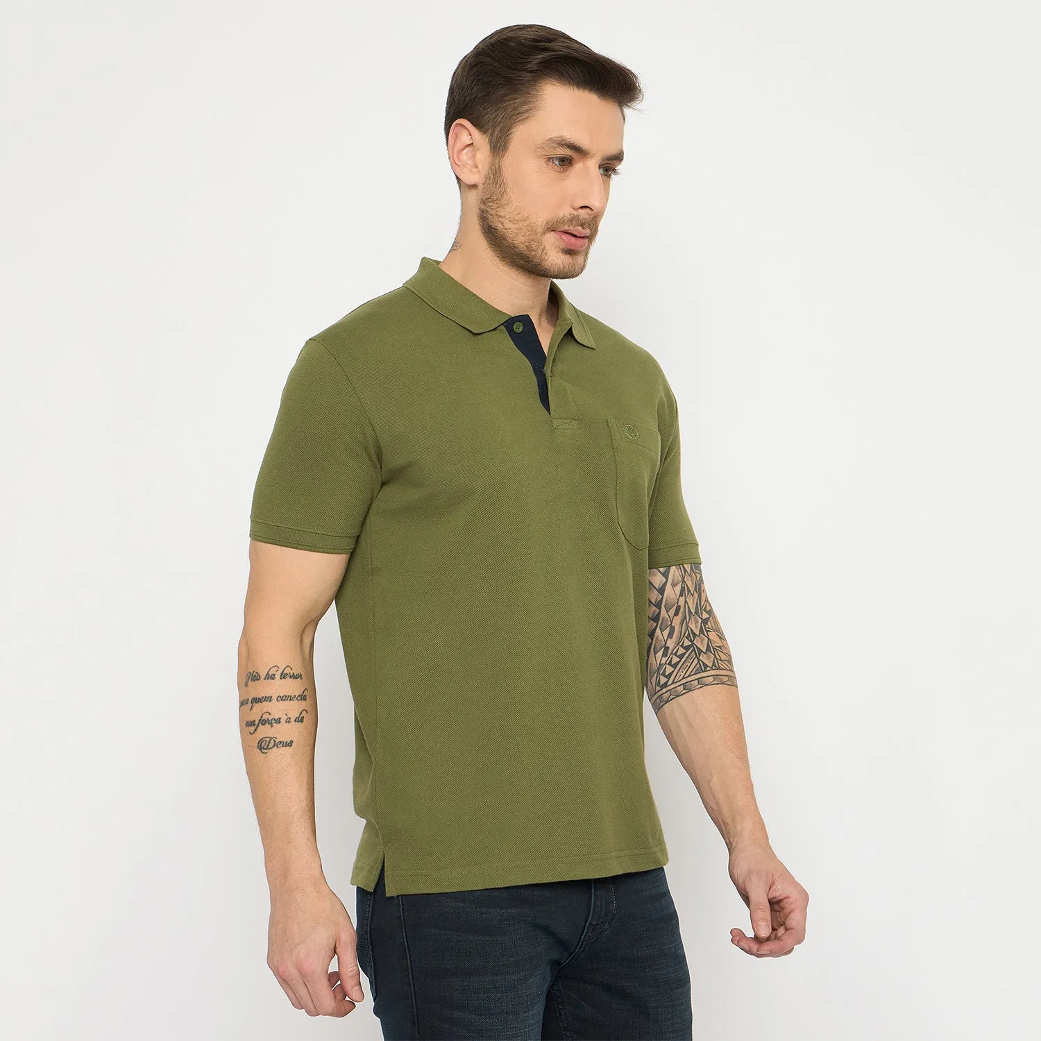 Duke Stardust Men Half Sleeve Cotton T-shirt (ONSD39)