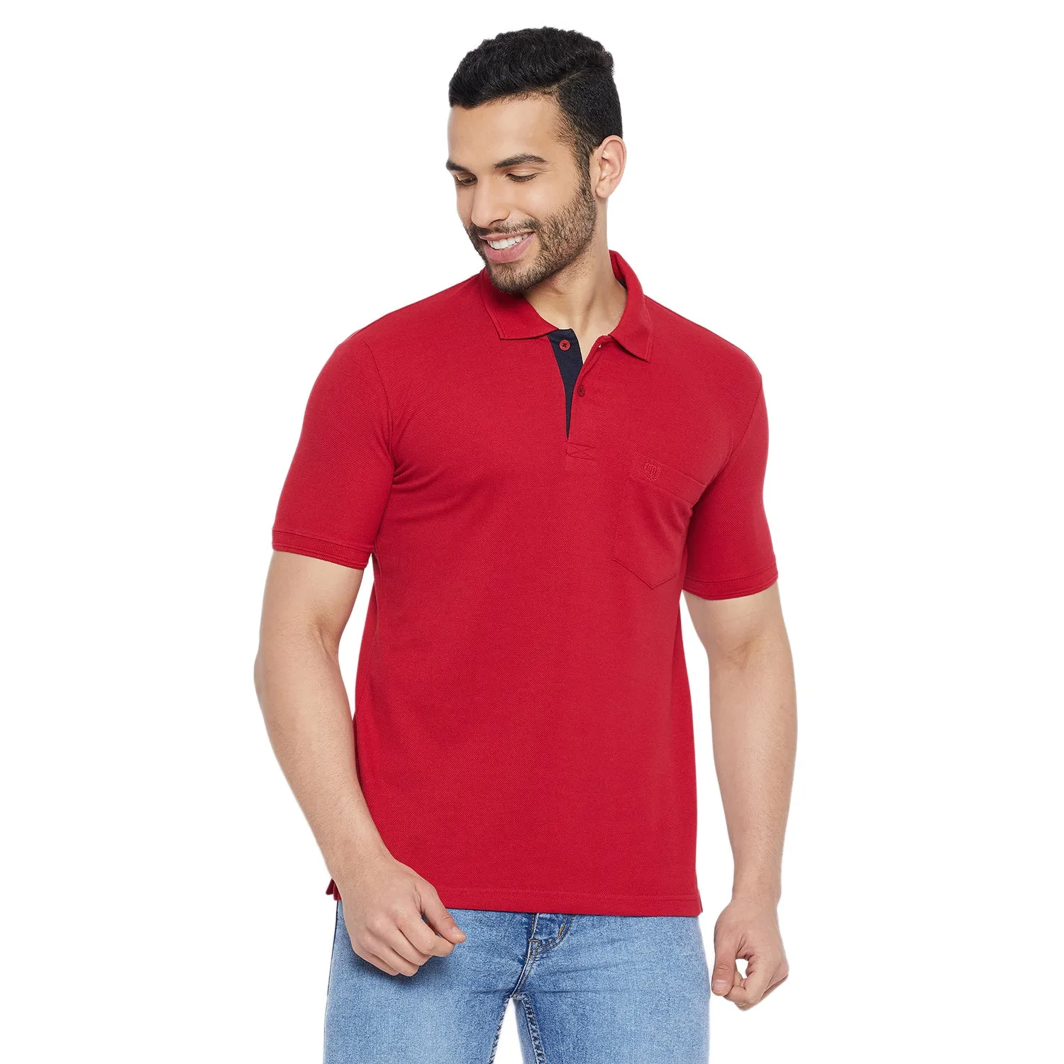 Duke Stardust Men Half Sleeve Cotton T-shirt (ONSD39)
