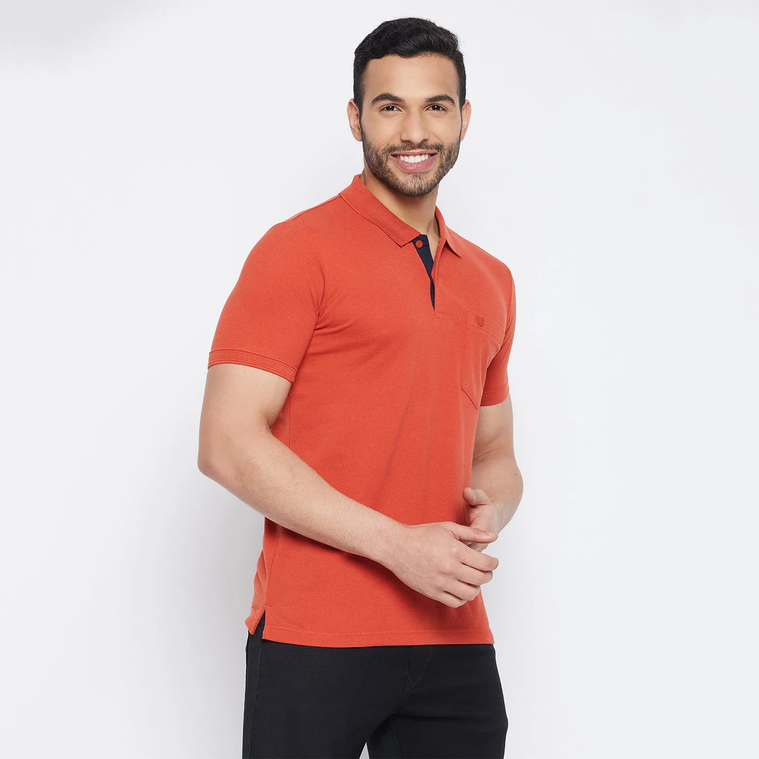 Duke Stardust Men Half Sleeve Cotton T-shirt (ONSD39)
