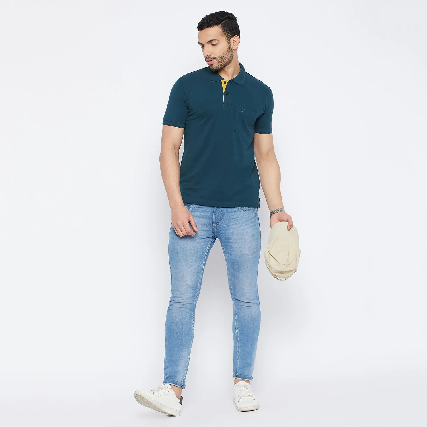 Duke Stardust Men Half Sleeve Cotton T-shirt (ONSD39)