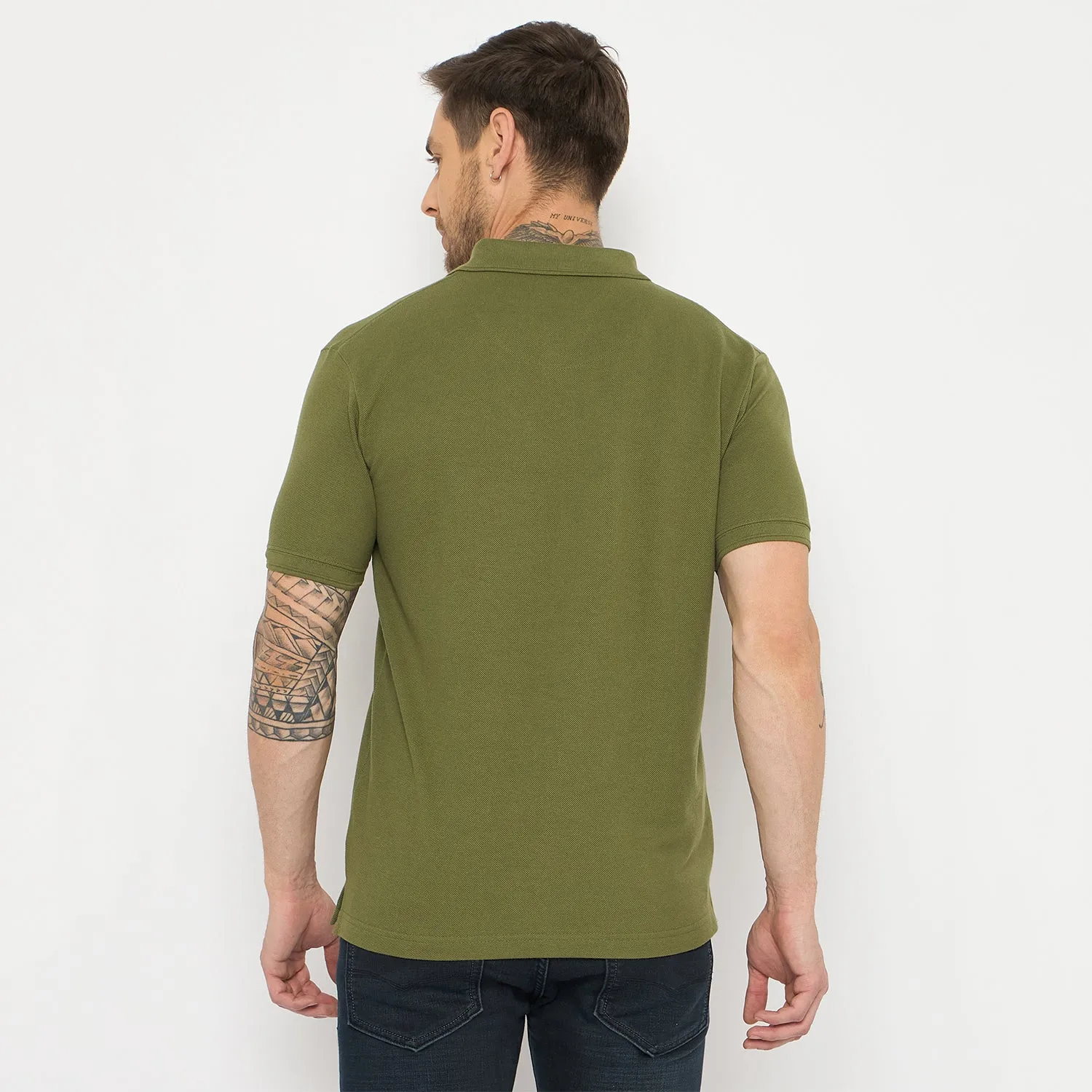 Duke Stardust Men Half Sleeve Cotton T-shirt (ONSD39)