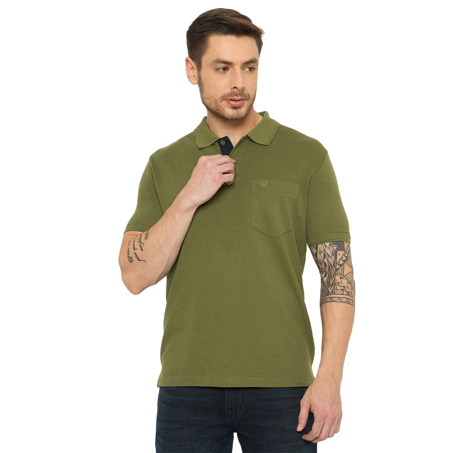 Duke Stardust Men Half Sleeve Cotton T-shirt (ONSD39)