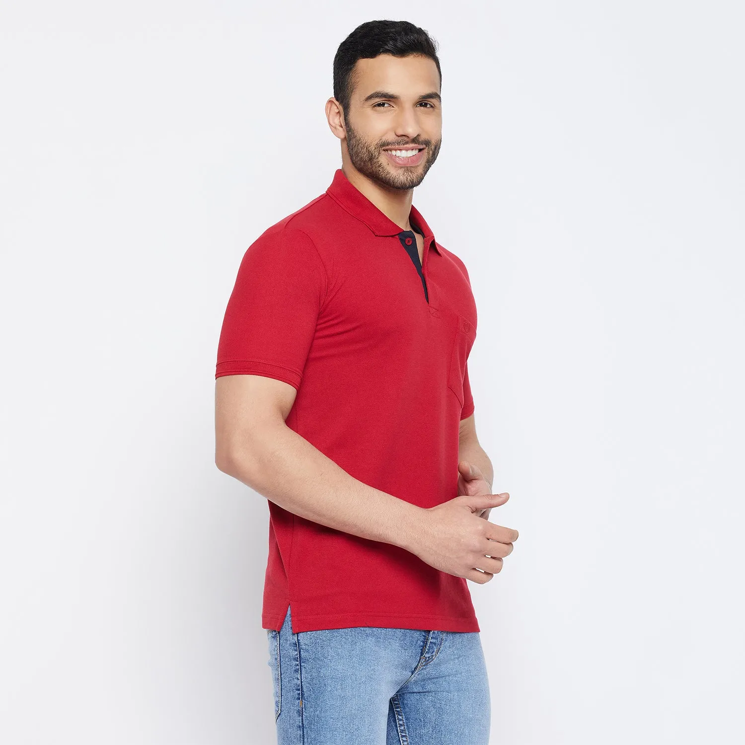 Duke Stardust Men Half Sleeve Cotton T-shirt (ONSD39)