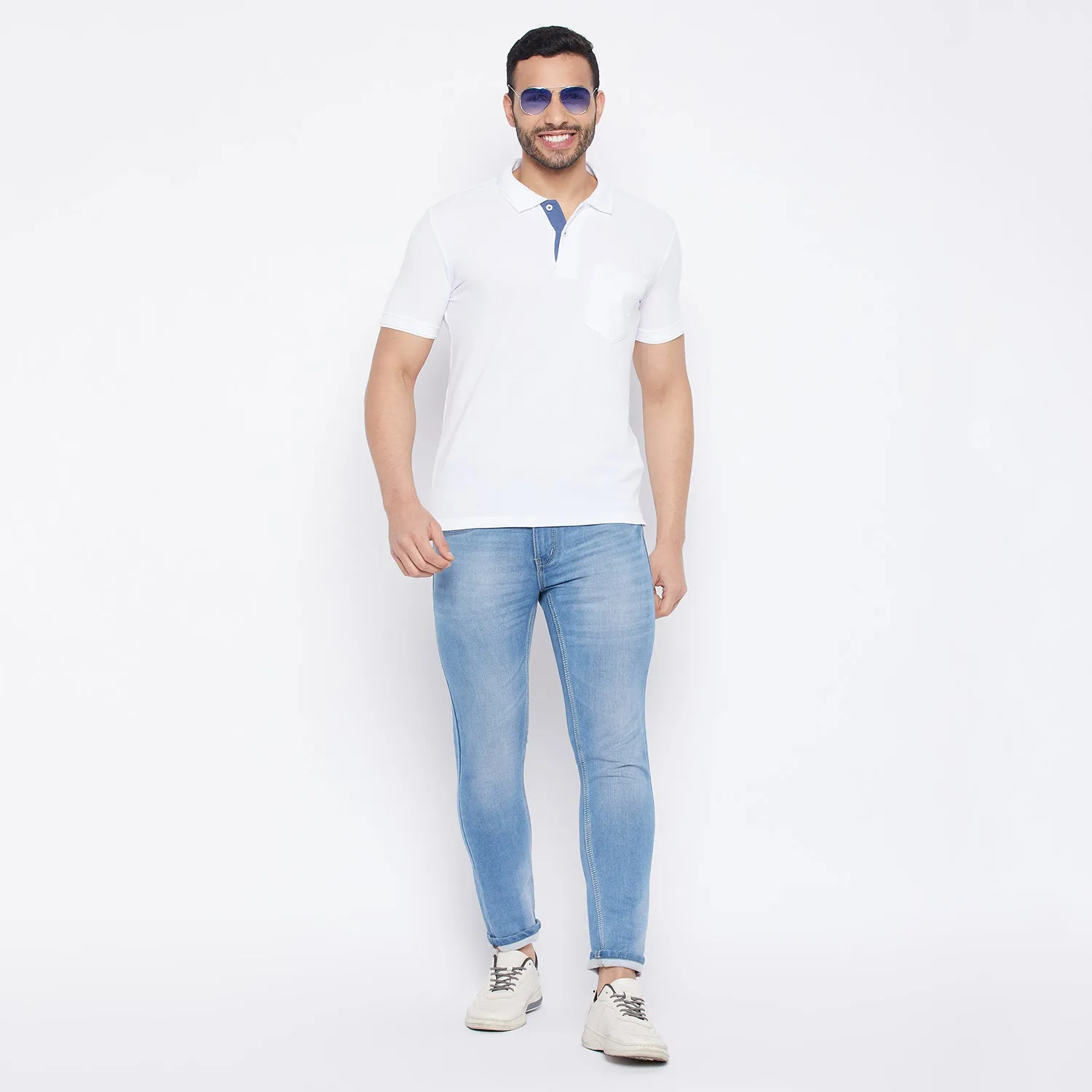 Duke Stardust Men Half Sleeve Cotton T-shirt (ONSD39)