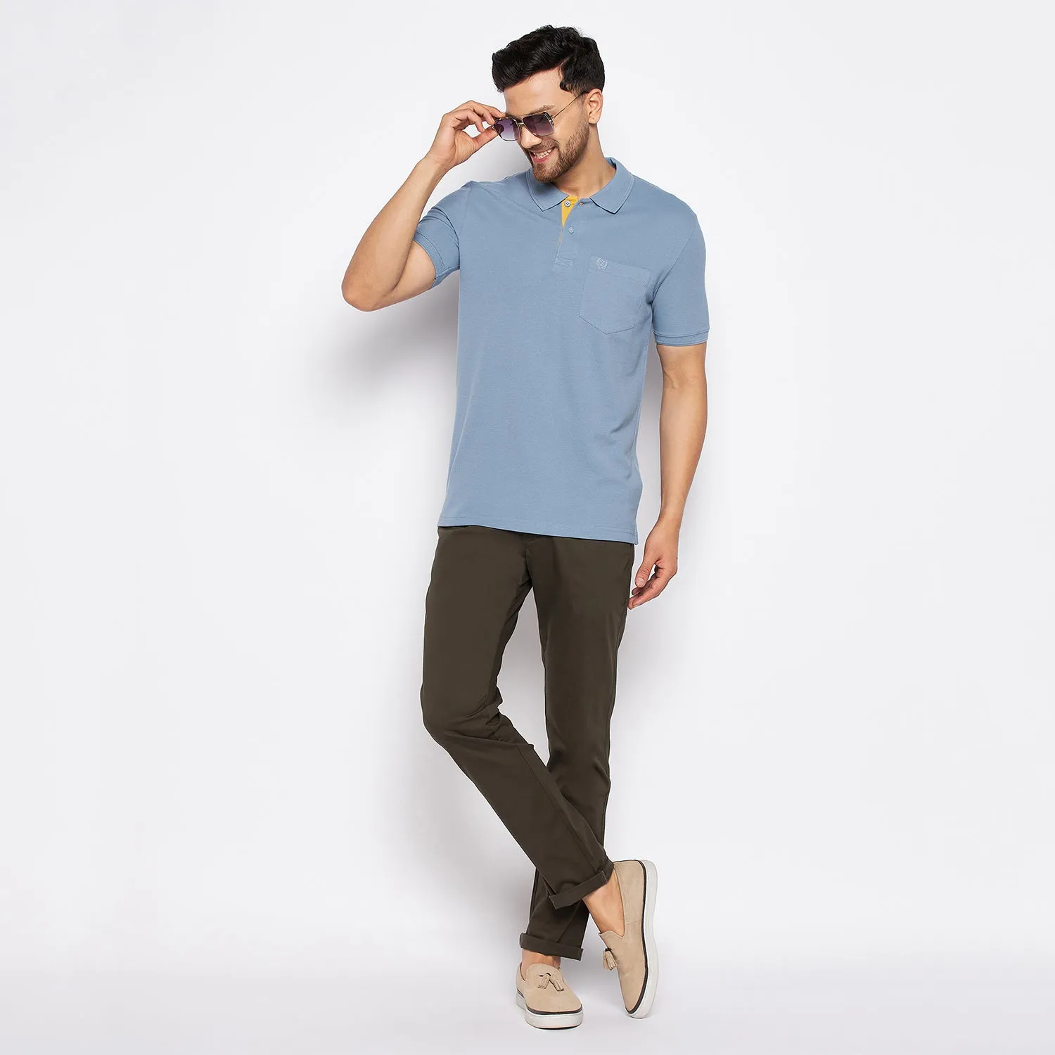 Duke Stardust Men Half Sleeve Cotton T-shirt (ONSD39)