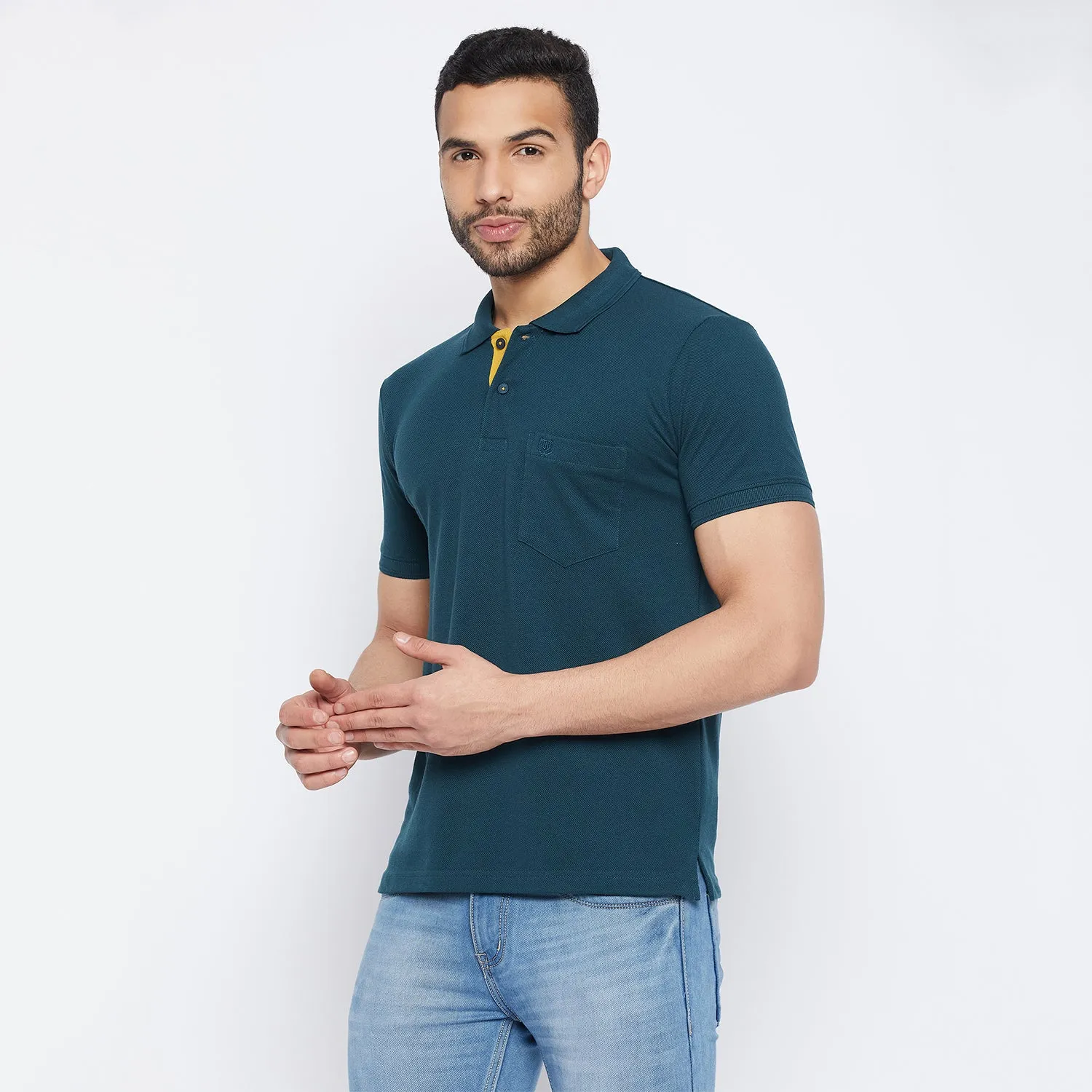Duke Stardust Men Half Sleeve Cotton T-shirt (ONSD39)