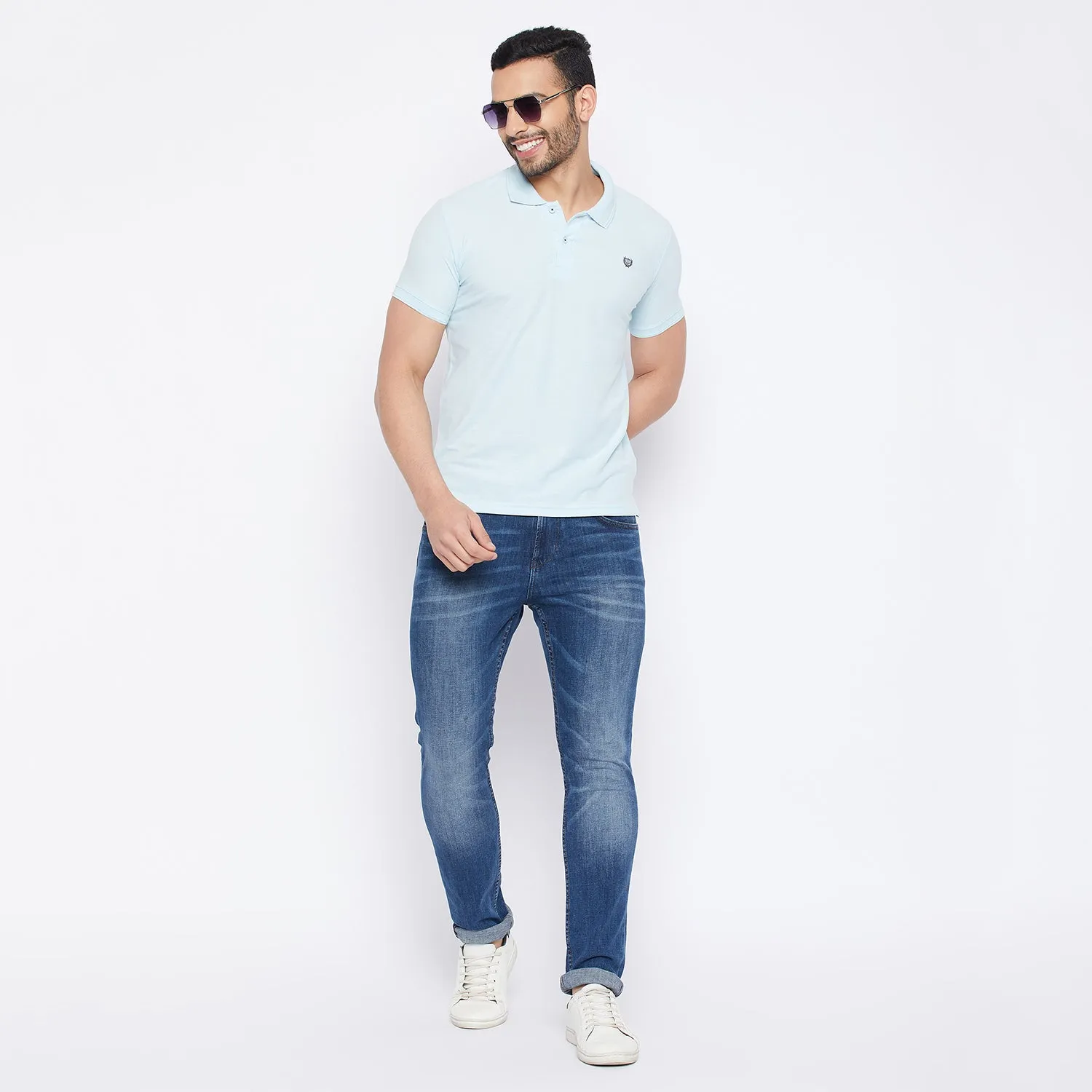Duke Stardust Men Half Sleeve Cotton T-shirt (ONSD39)